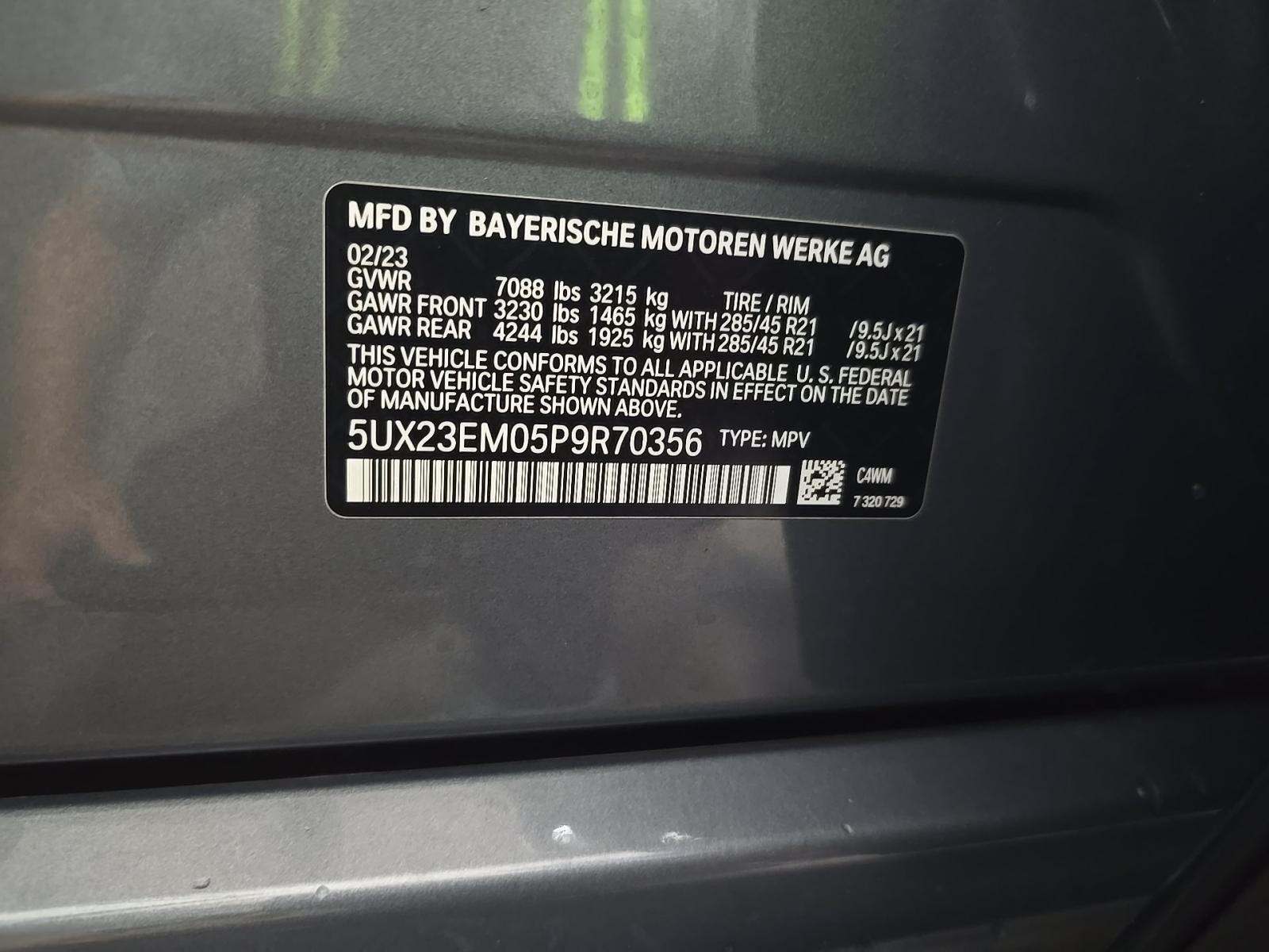 2023 BMW X7 xDrive40i AWD