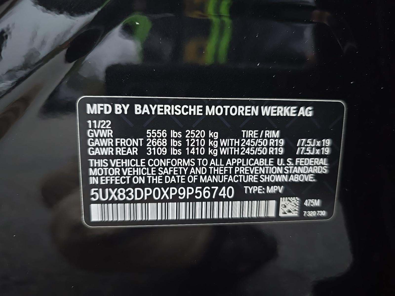 2023 BMW X3 M40i AWD