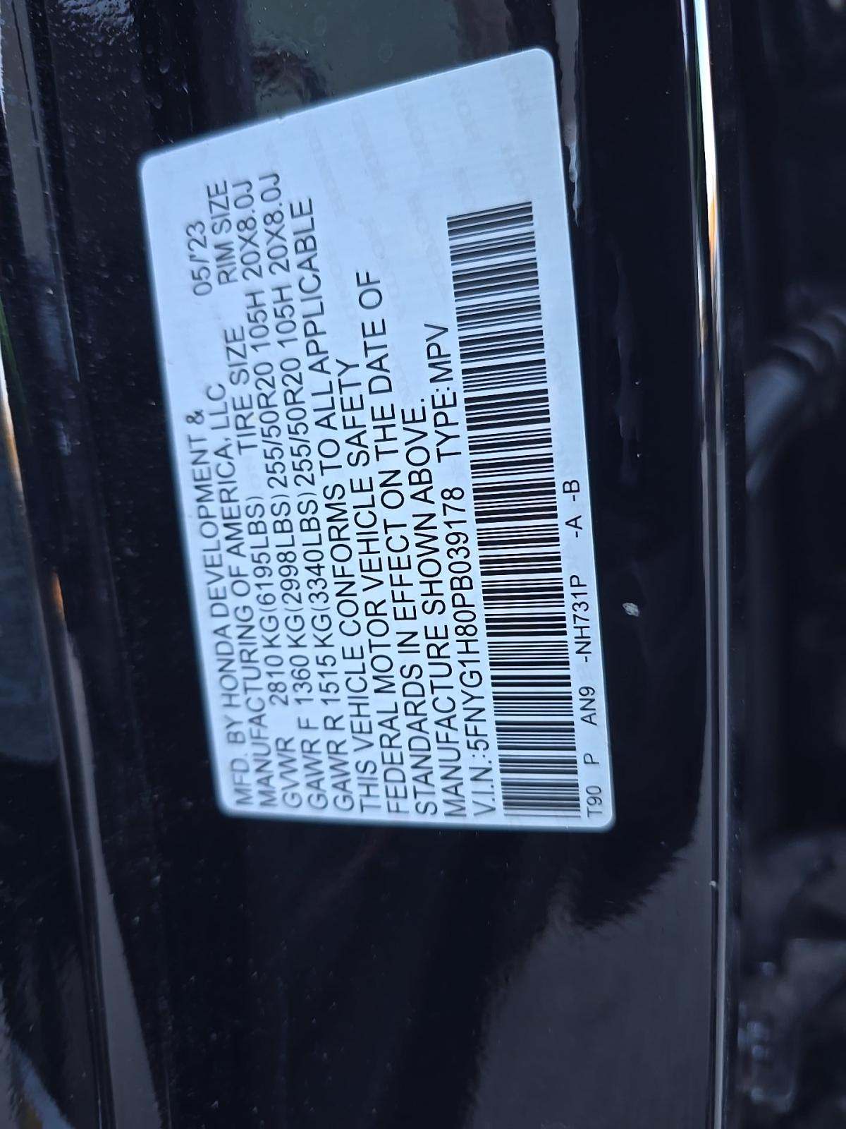 2023 Honda Pilot Elite AWD