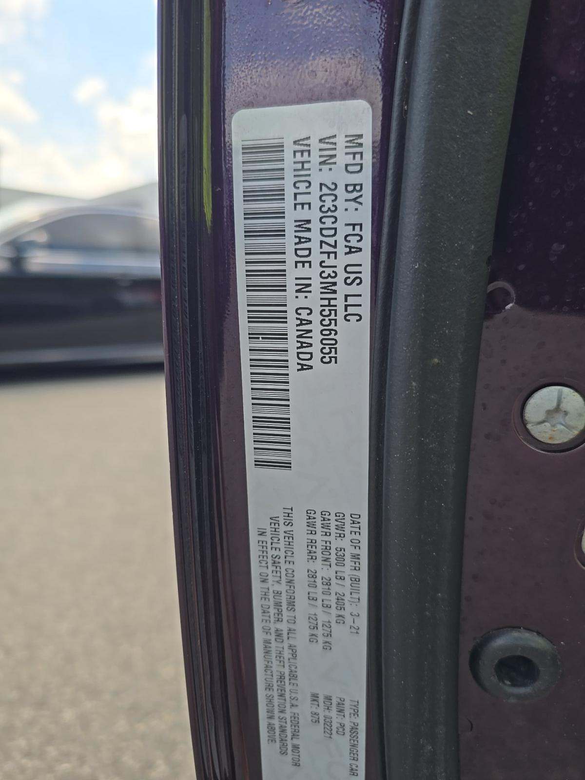 2021 Dodge Challenger R/T Scat Pack RWD