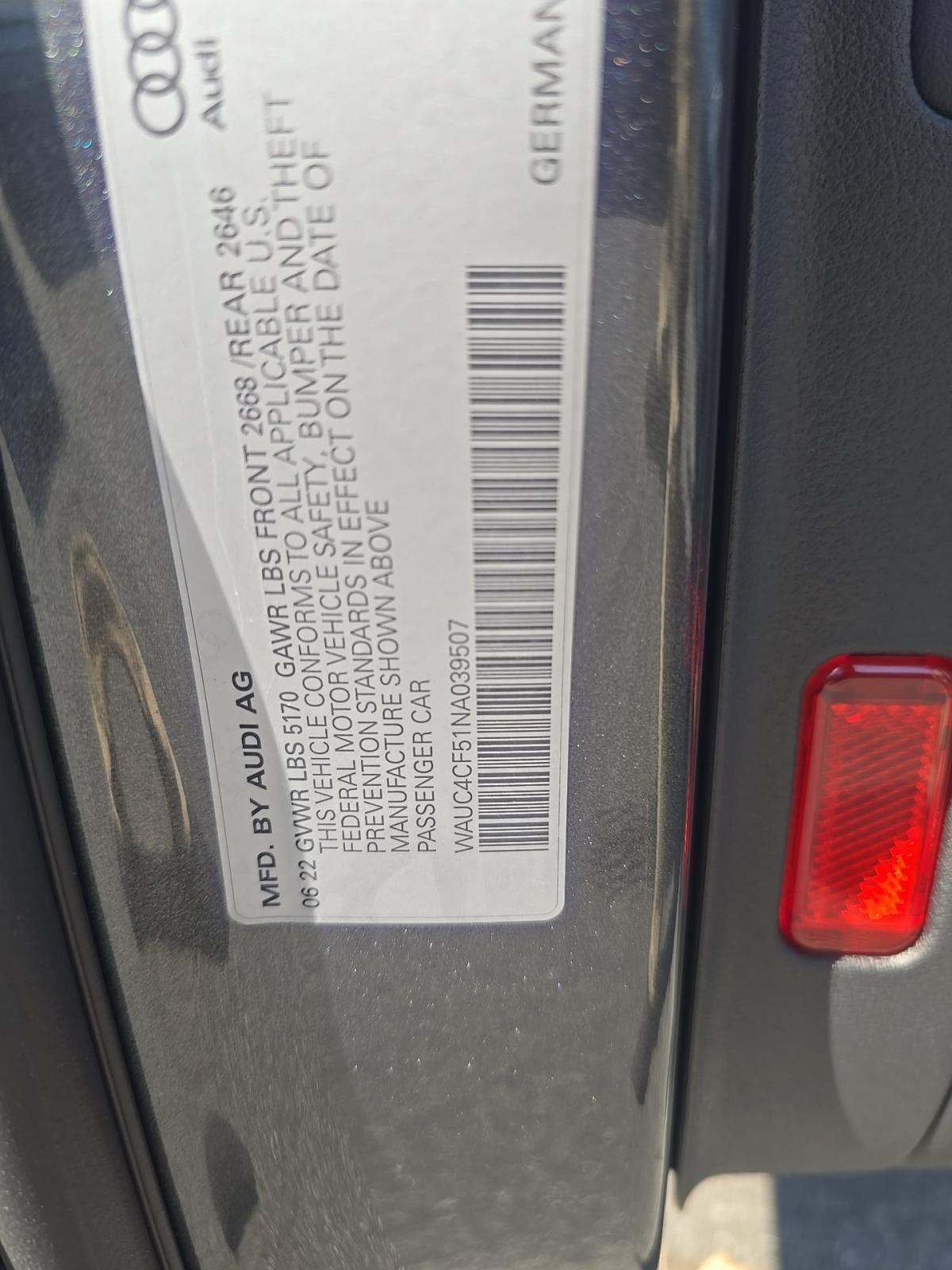 2022 Audi S5 Premium Plus AWD