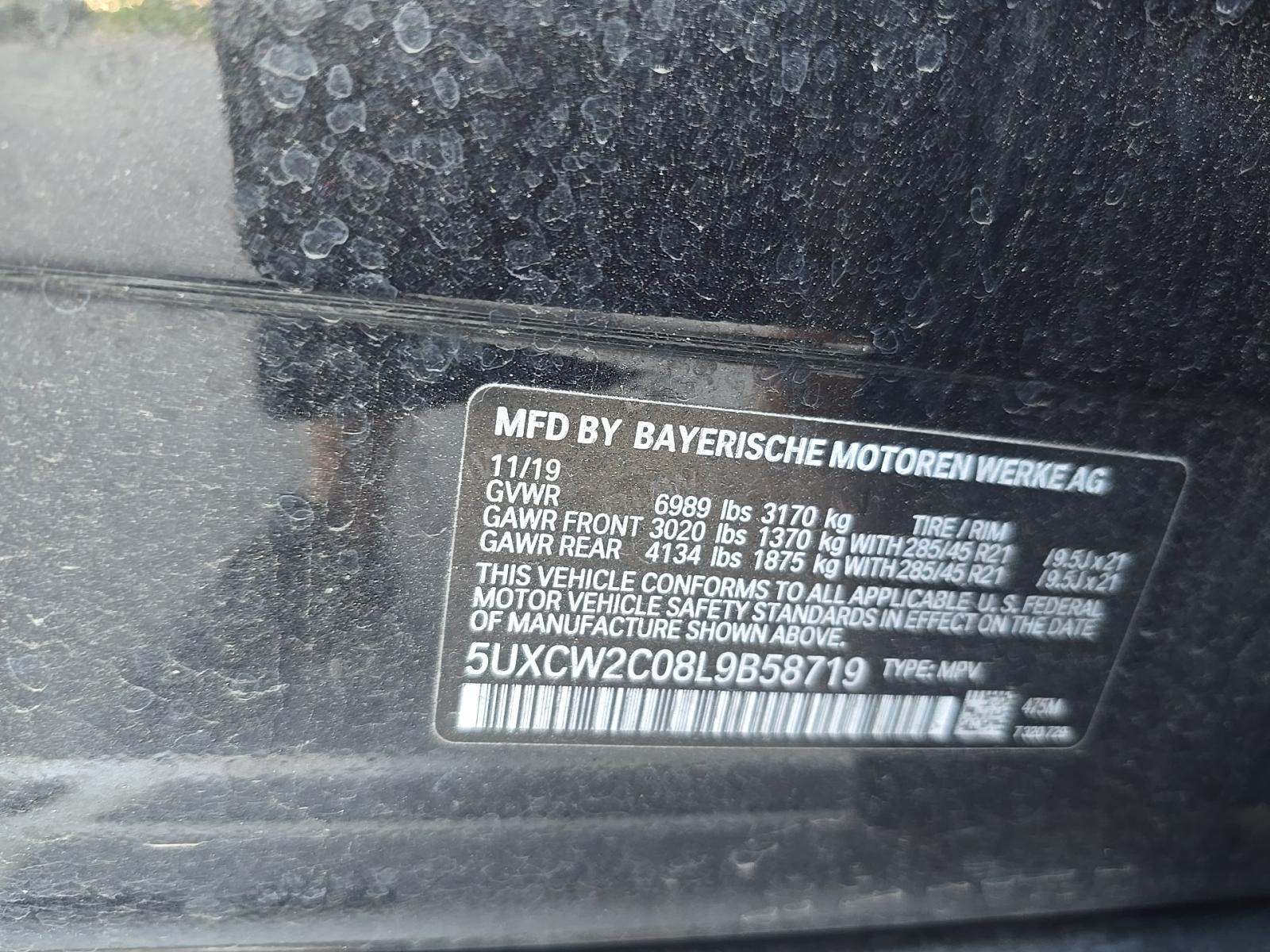 2020 BMW X7 xDrive40i AWD