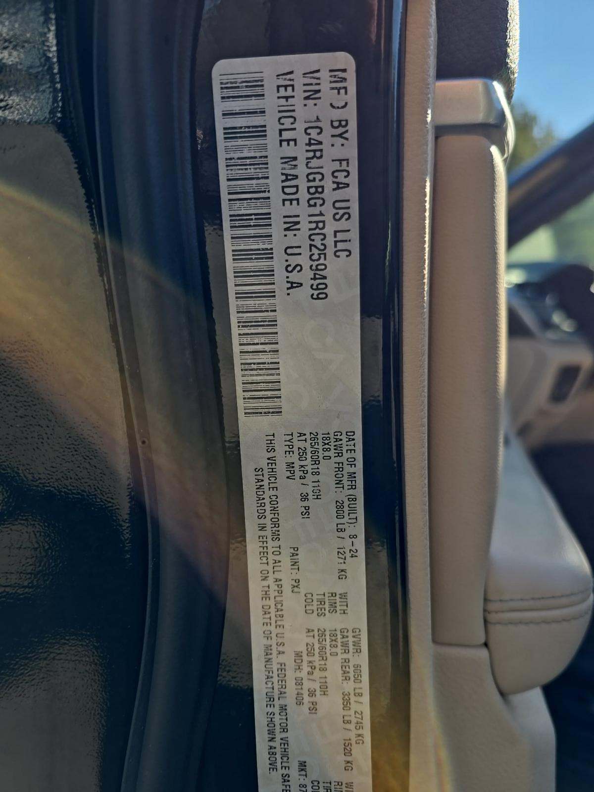 2024 Jeep Grand Cherokee Limited RWD