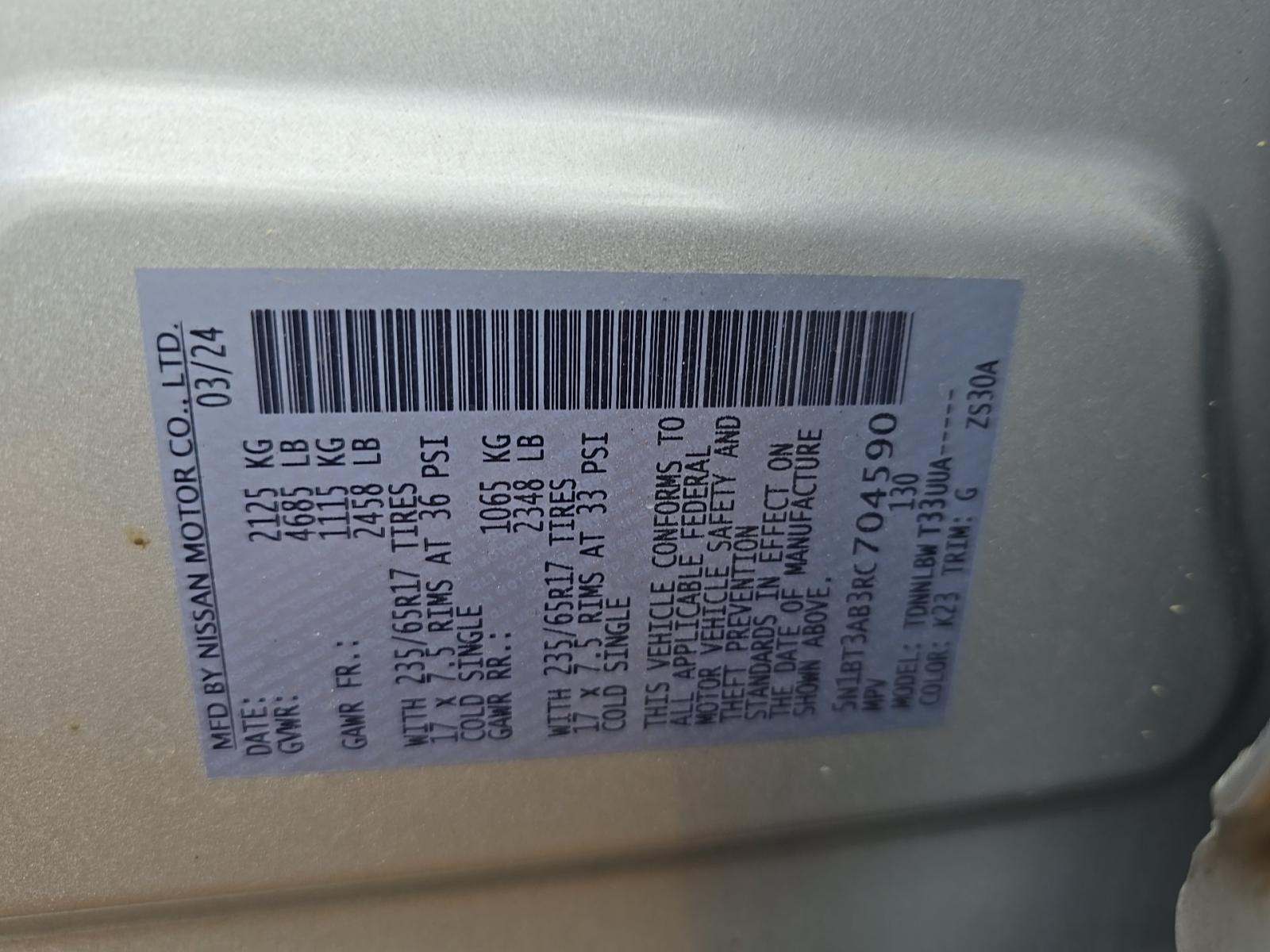 2024 Nissan Rogue S AWD