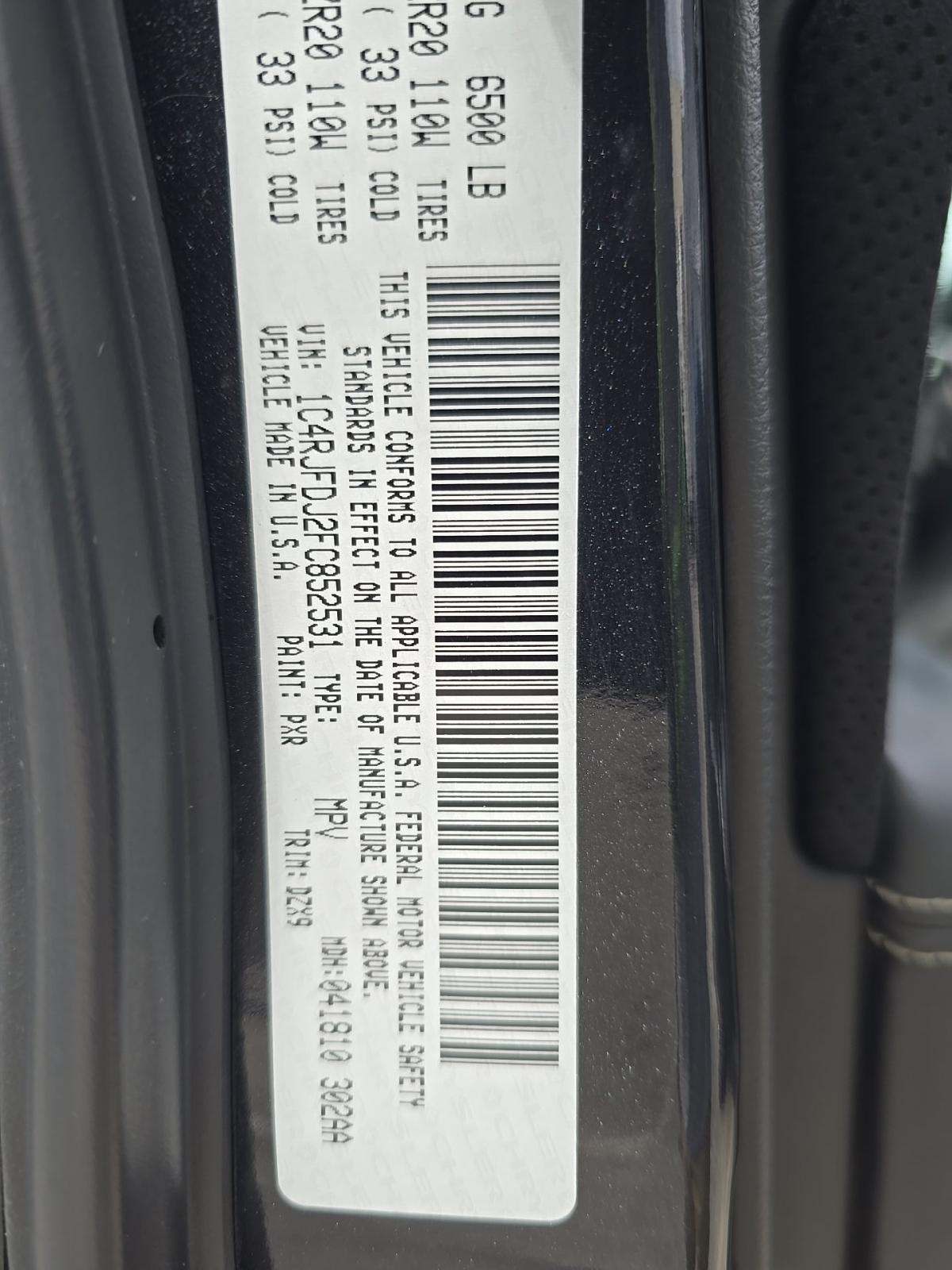 2015 Jeep Grand Cherokee SRT AWD