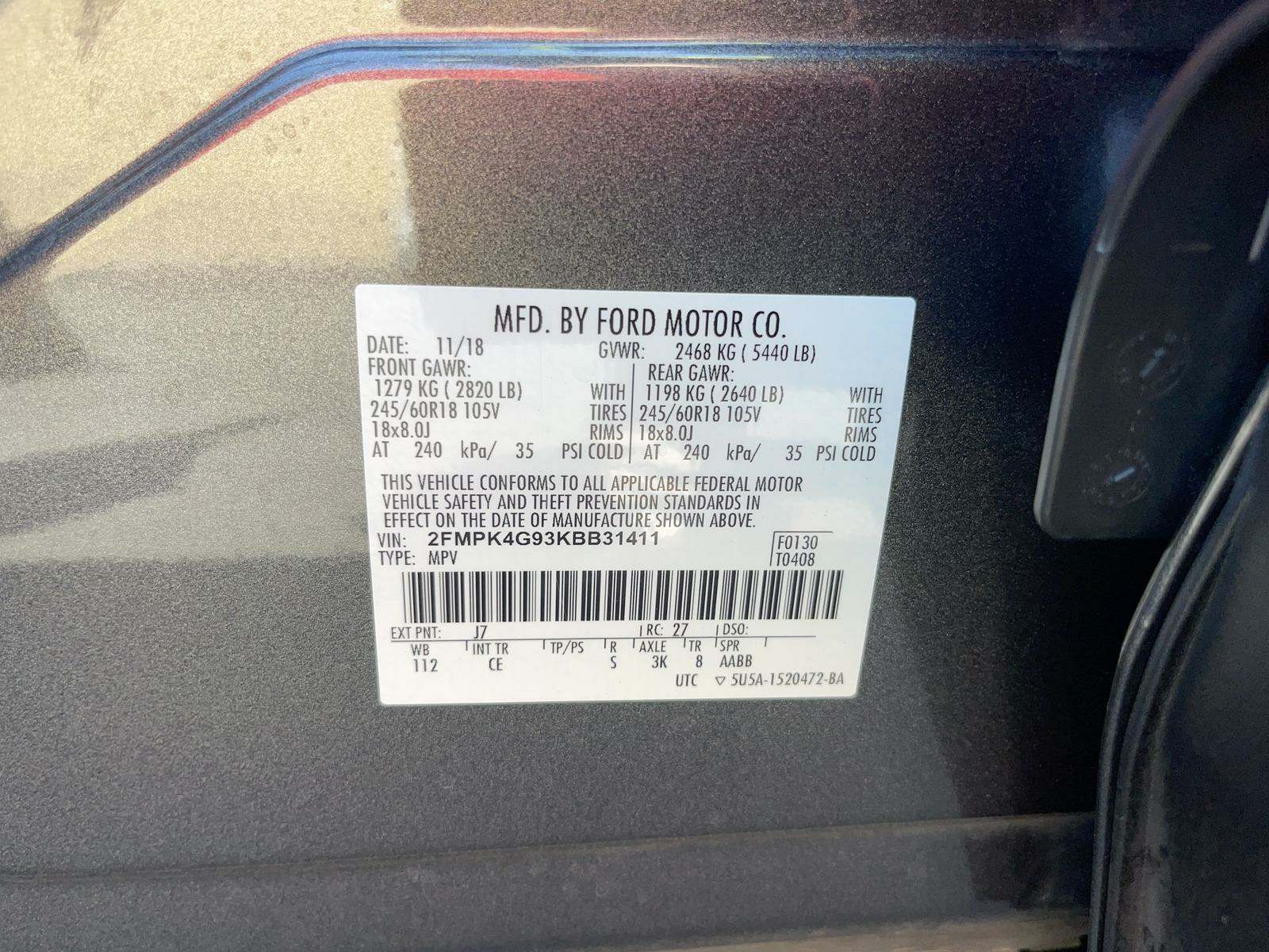 2019 Ford Edge SE AWD