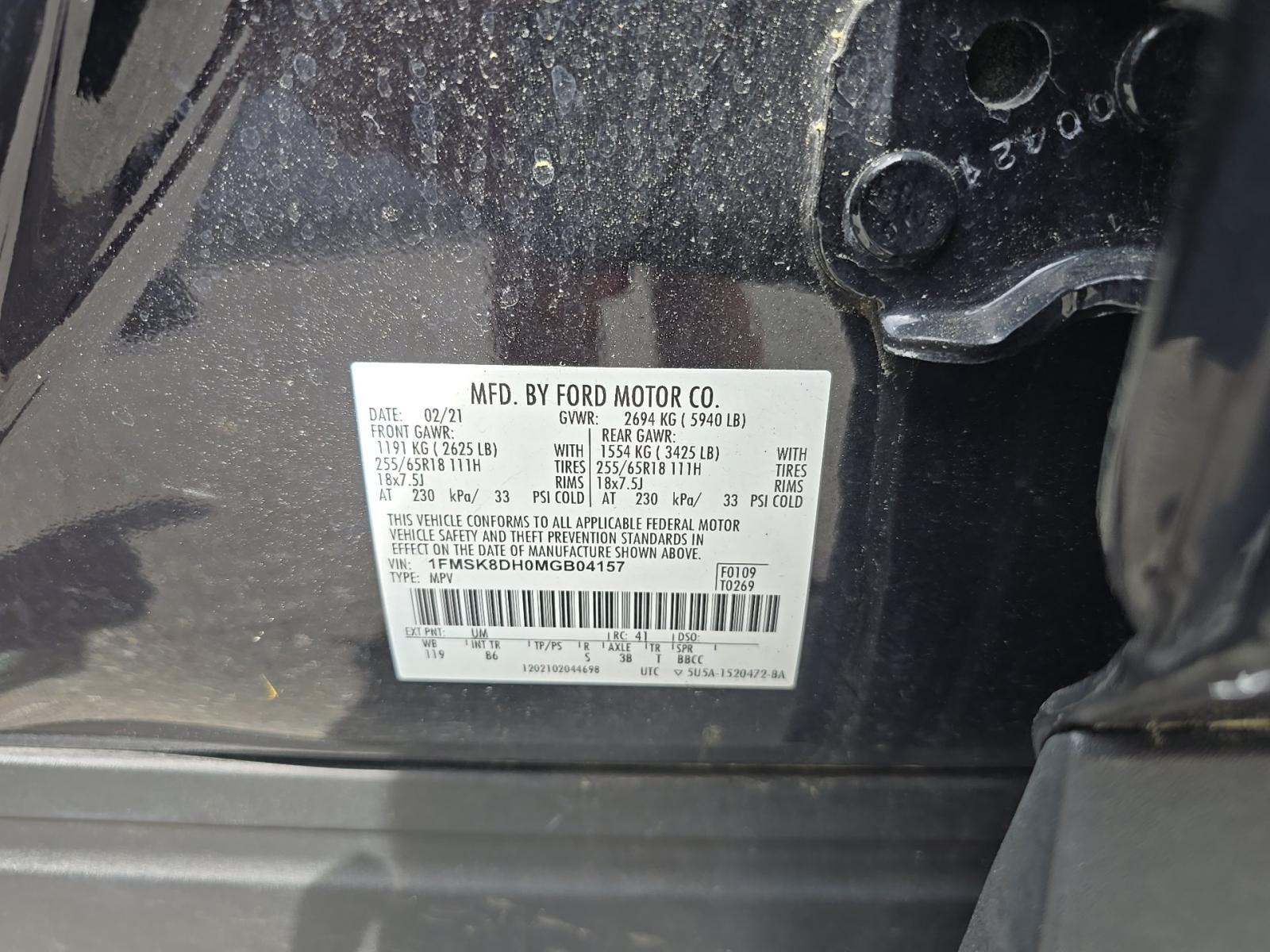 2021 Ford Explorer XLT AWD