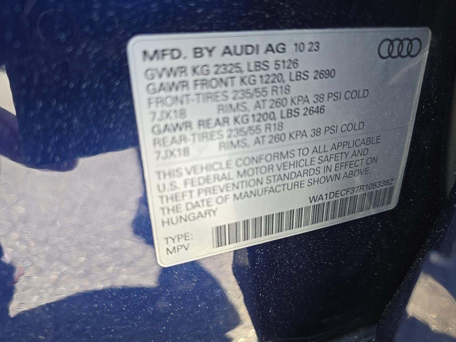 2024 Audi Q3 S line Premium AWD
