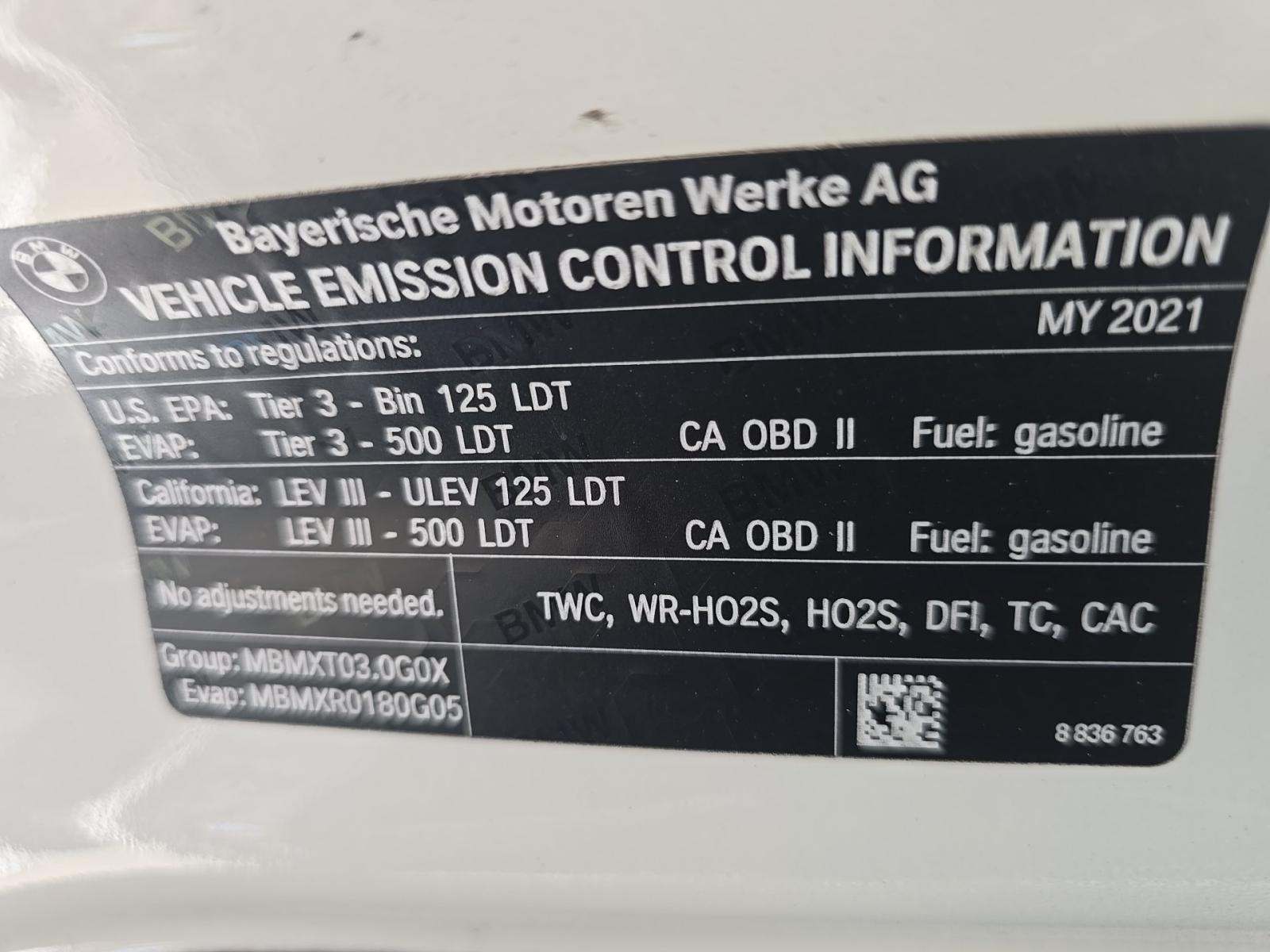 2021 BMW X5 sDrive40i RWD