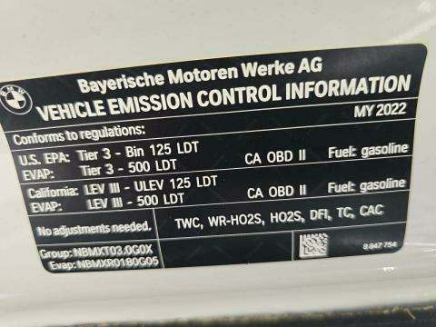 2022 BMW X5 xDrive40i AWD