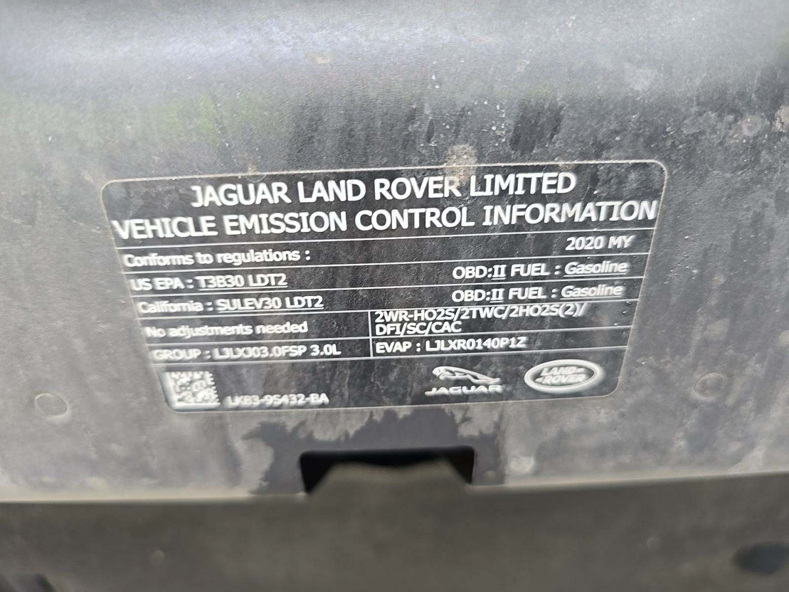 2020 Land Rover Range Rover Velar R-Dynamic S AWD