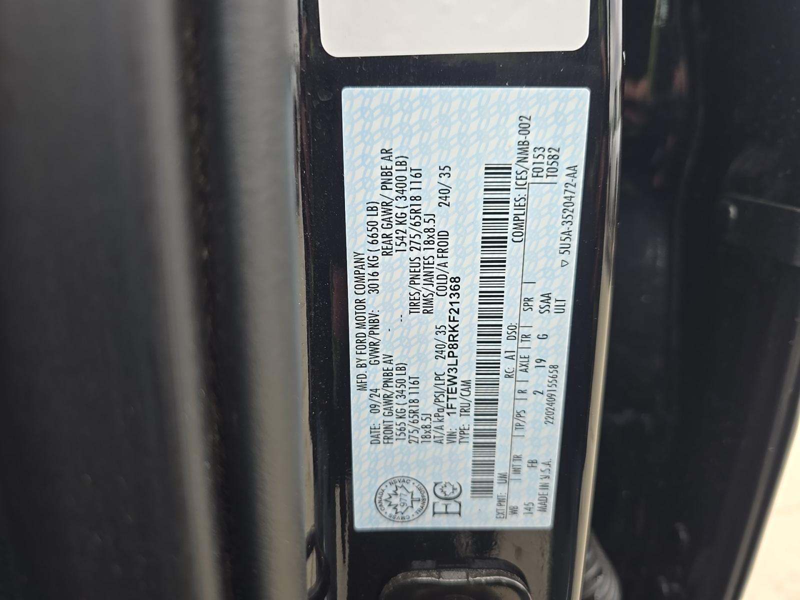2024 Ford F-150 XLT AWD