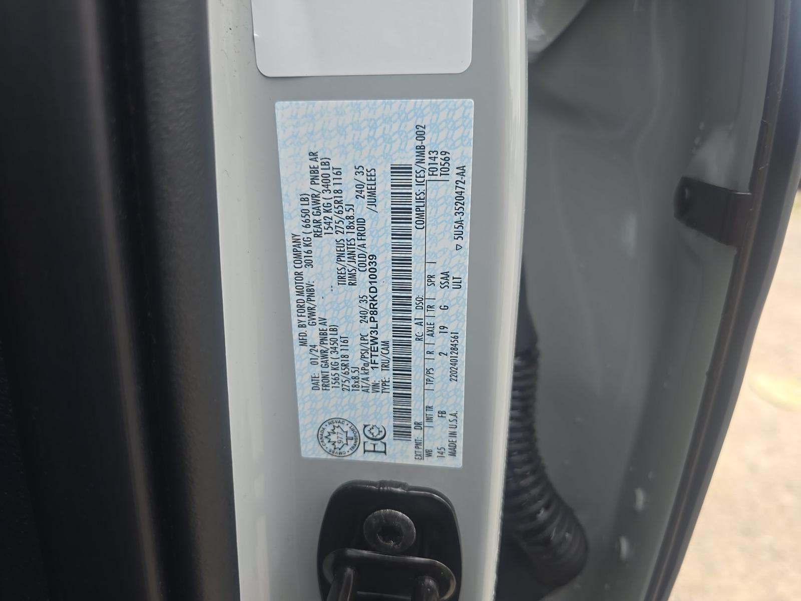 2024 Ford F-150 XLT AWD