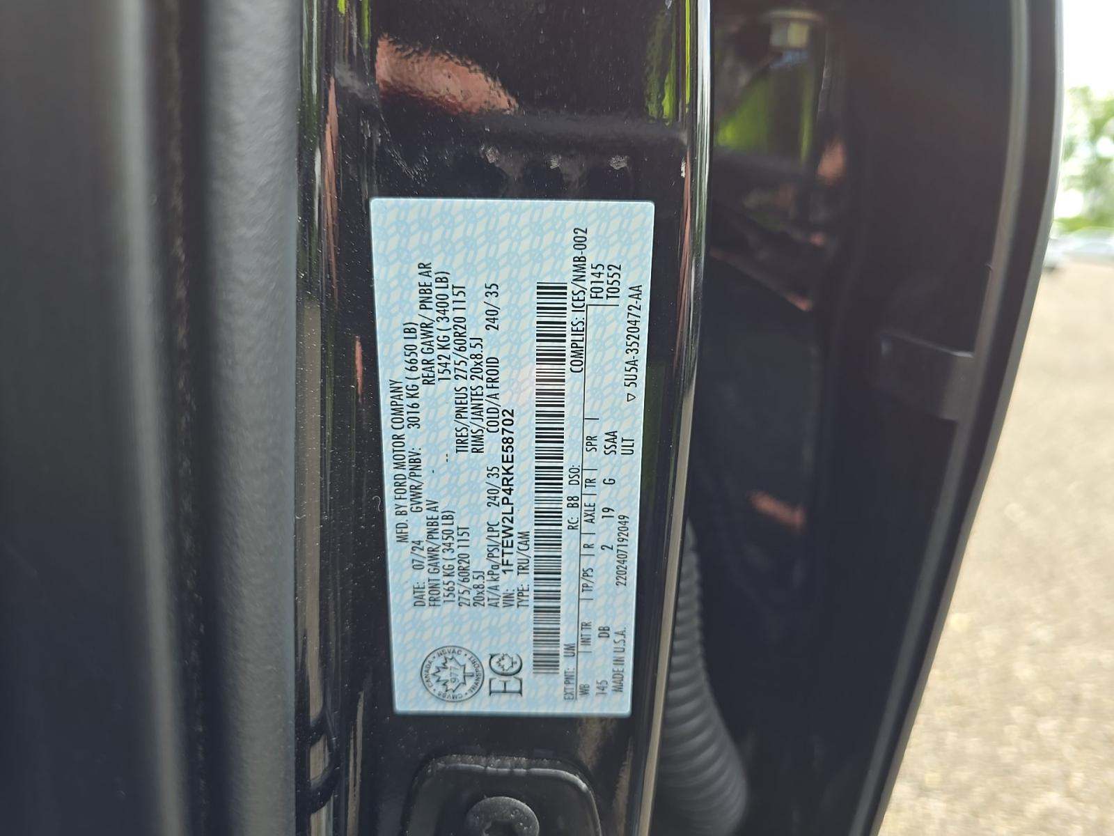 2024 Ford F-150 STX AWD