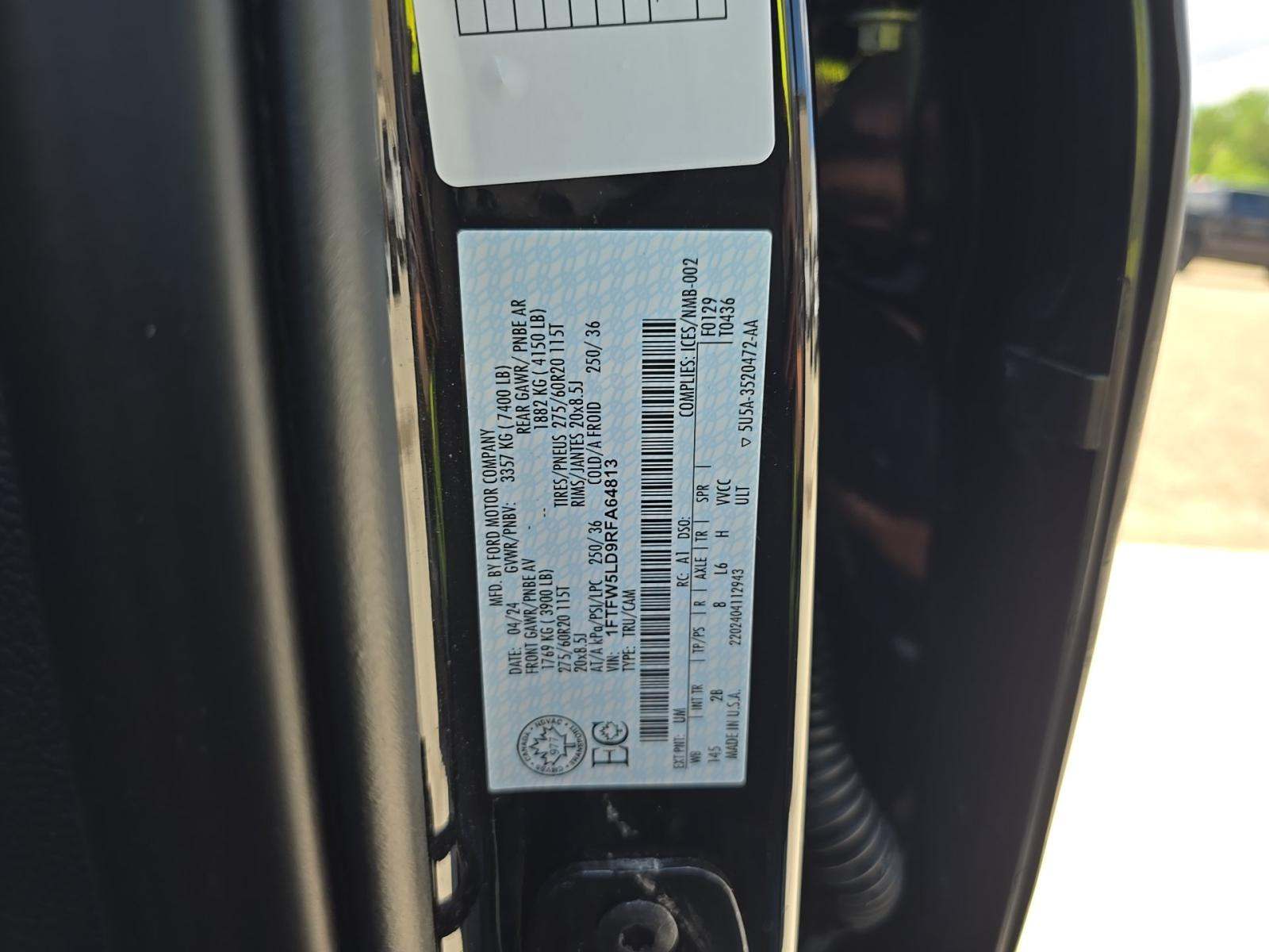 2024 Ford F-150 Hybrid Lariat AWD