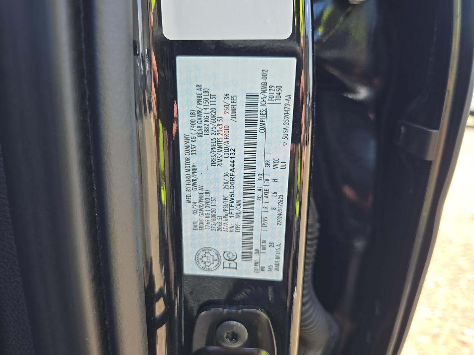2024 Ford F-150 Hybrid Lariat AWD