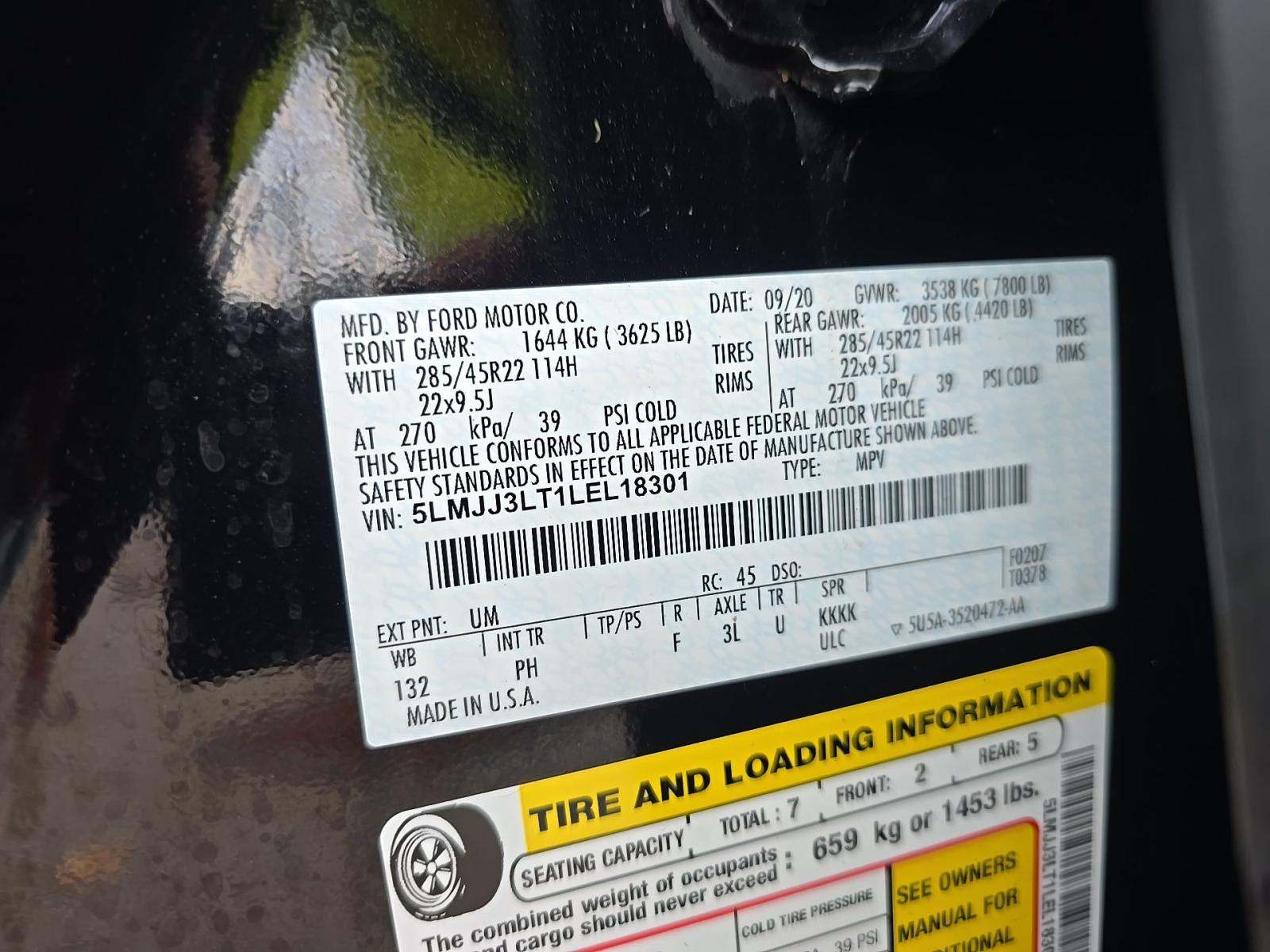 2020 Lincoln Navigator L Reserve AWD