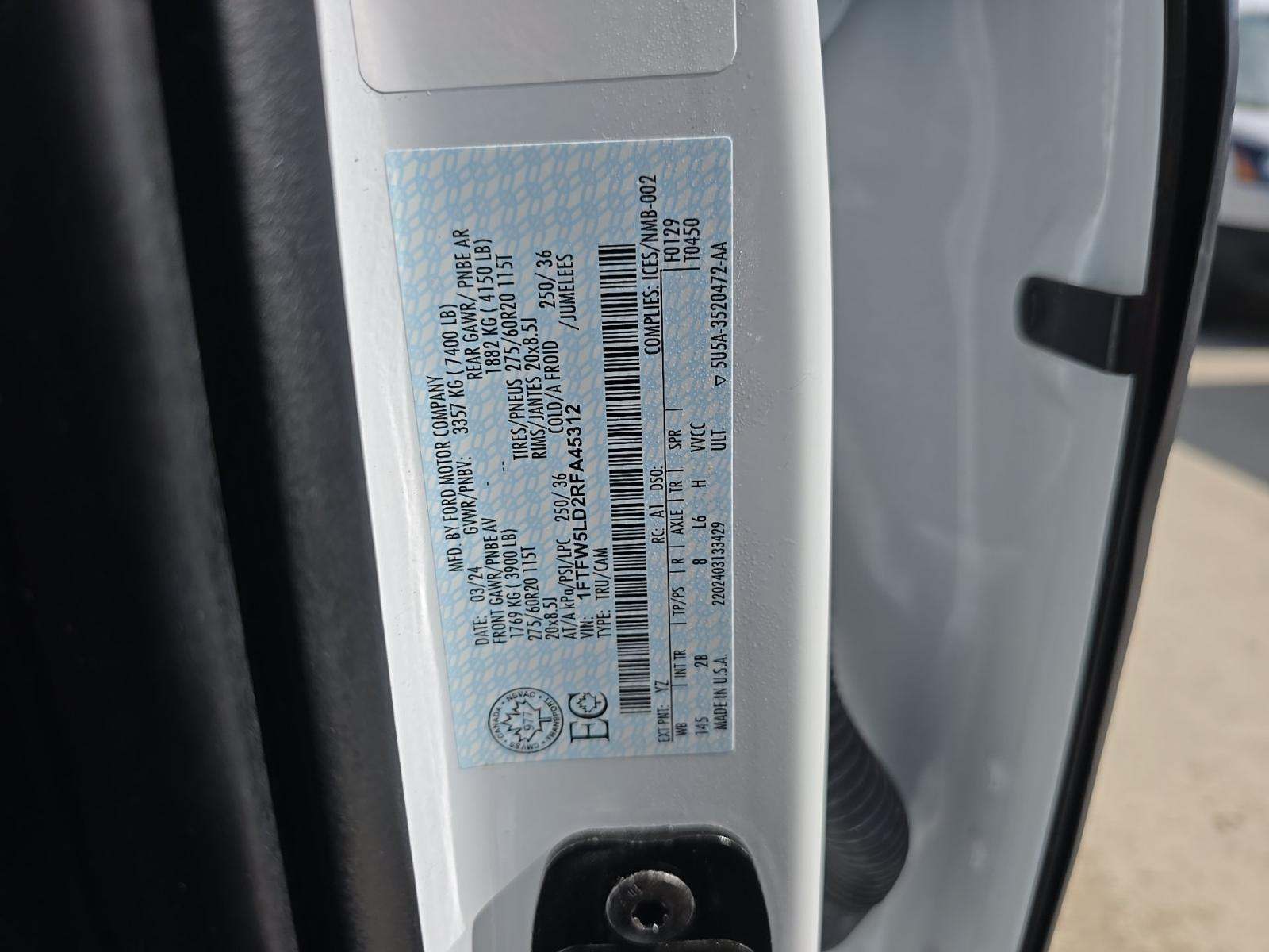 2024 Ford F-150 Hybrid Lariat AWD