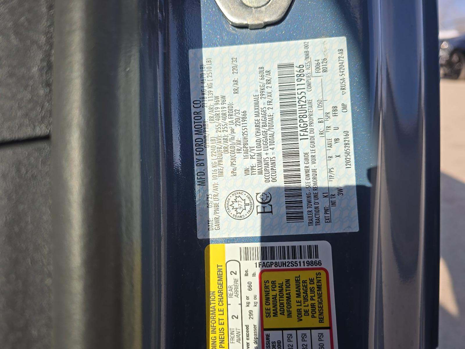 2025 Ford Mustang EcoBoost Premium RWD