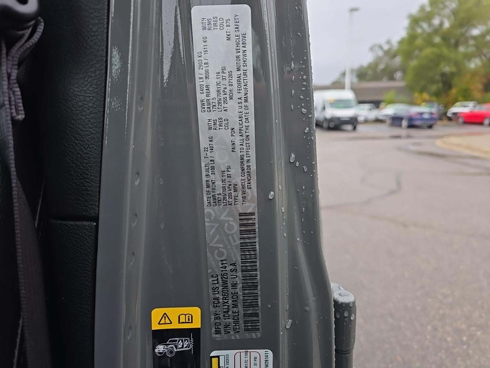 2022 Jeep Wrangler Unlimited 4xe Rubicon AWD