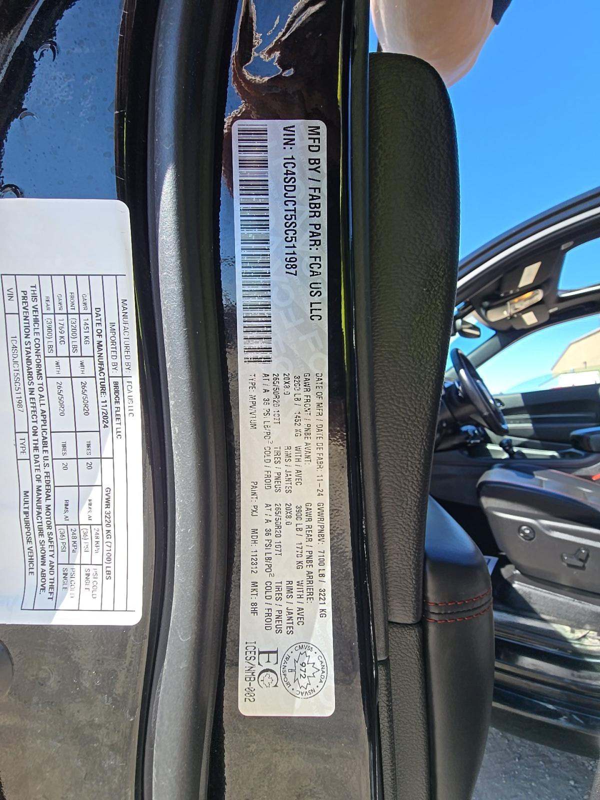 2025 Dodge Durango R/T AWD
