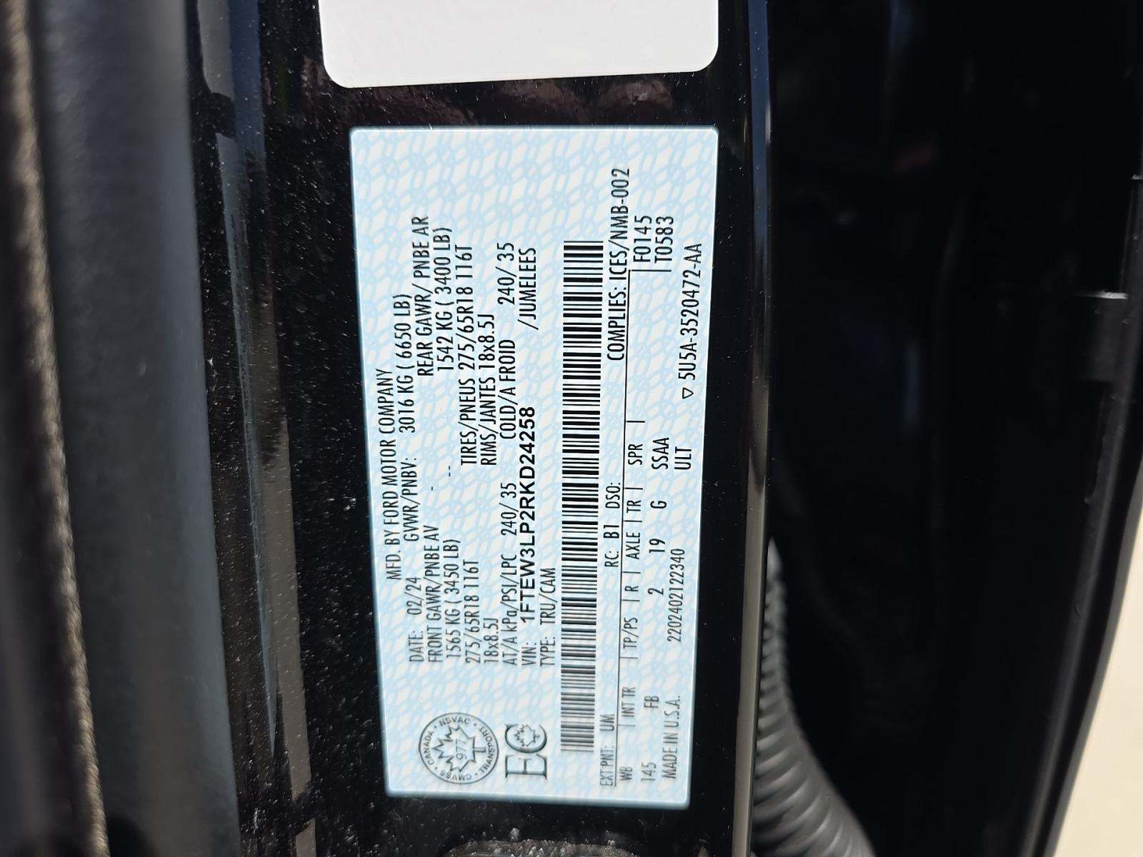 2024 Ford F-150 XLT AWD