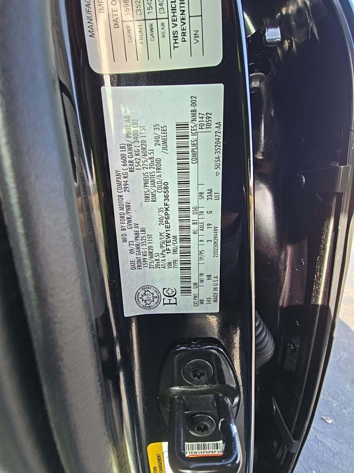 2023 Ford F-150 Lariat AWD