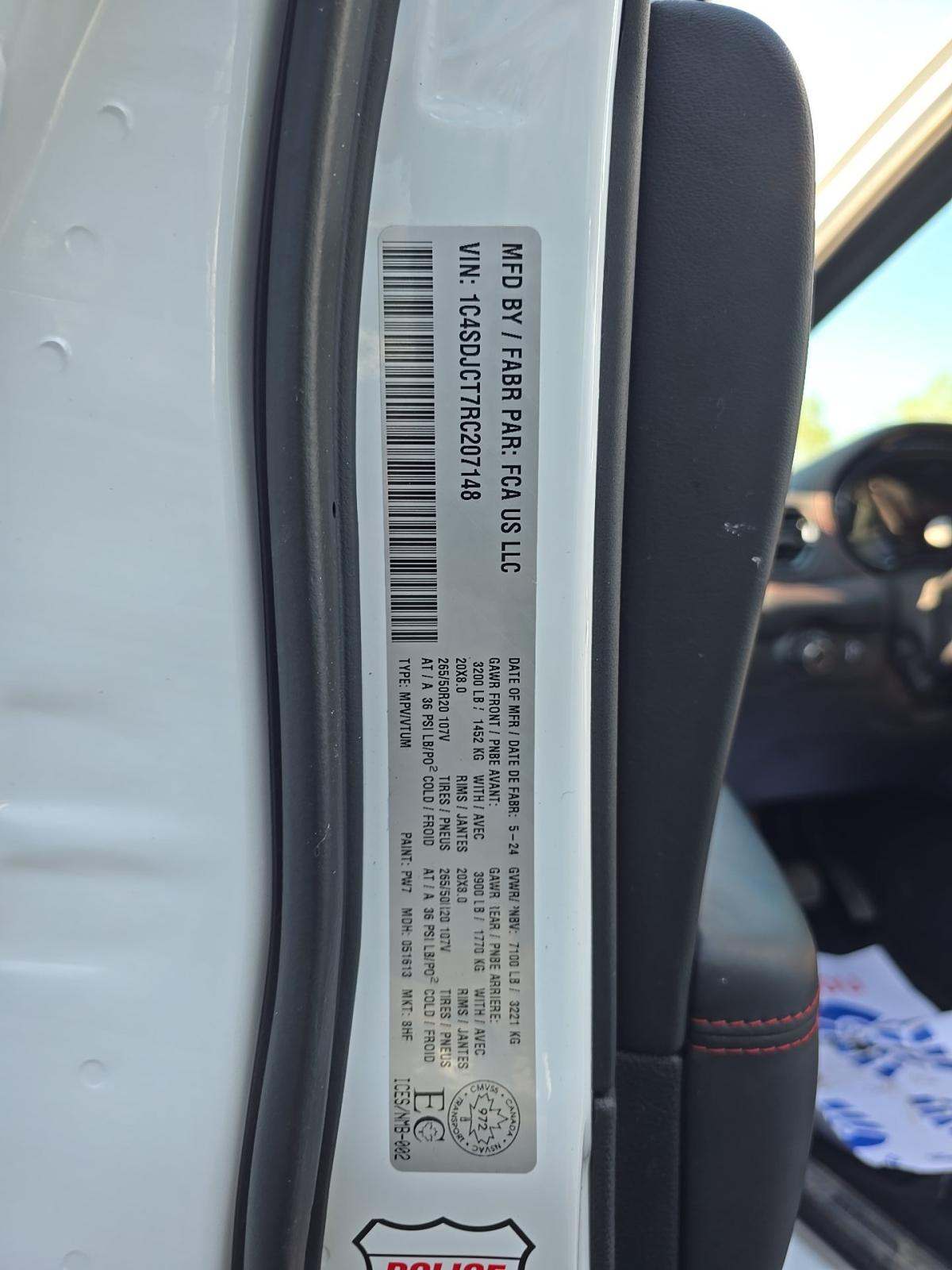 2024 Dodge Durango R/T Plus AWD
