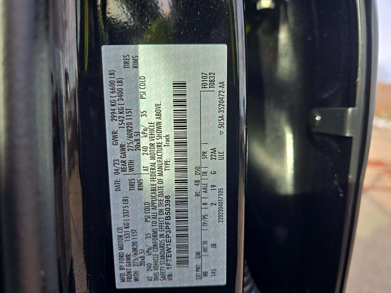 2023 Ford F-150 XL AWD