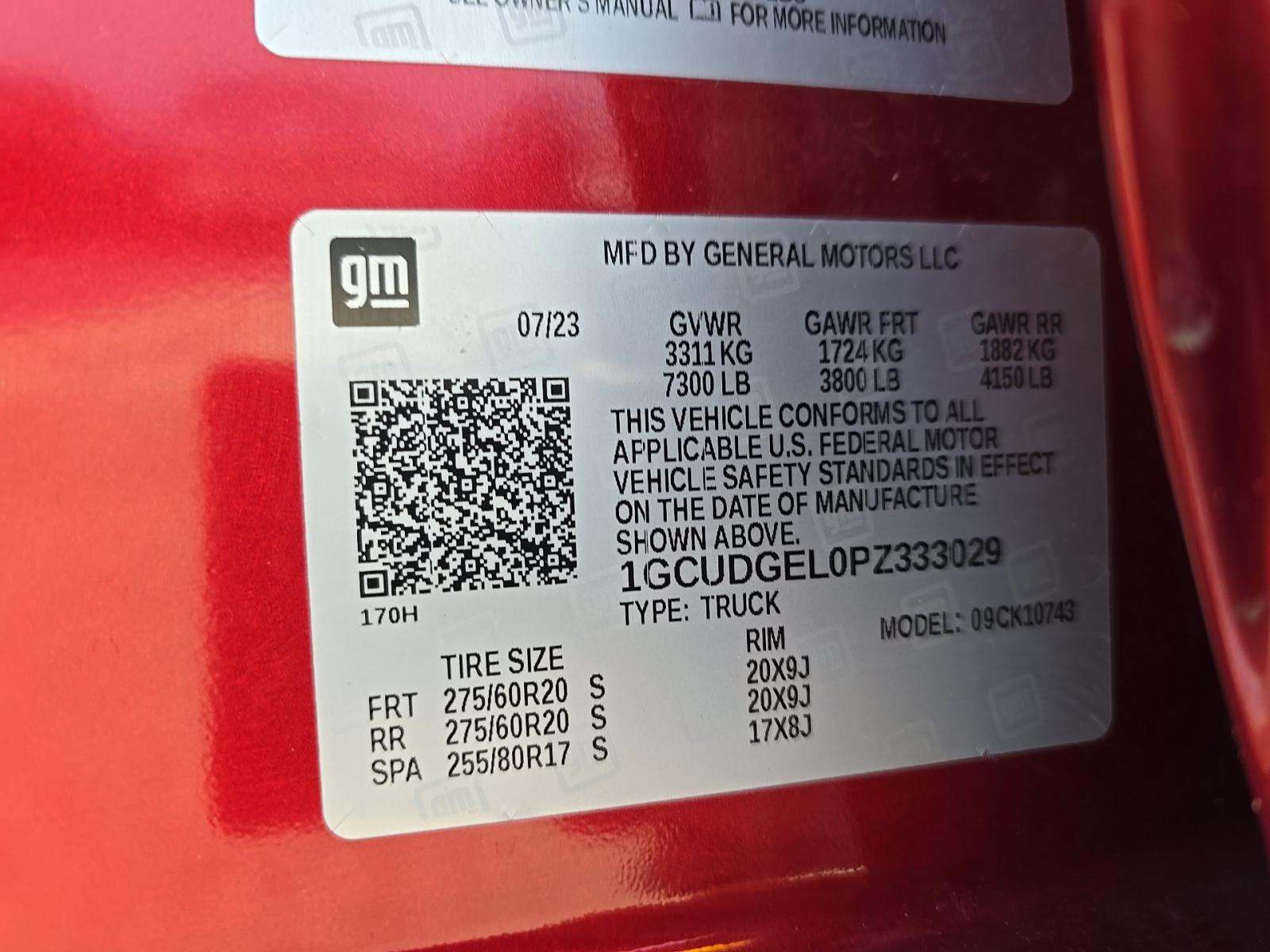 2023 Chevrolet Silverado 1500 LTZ AWD