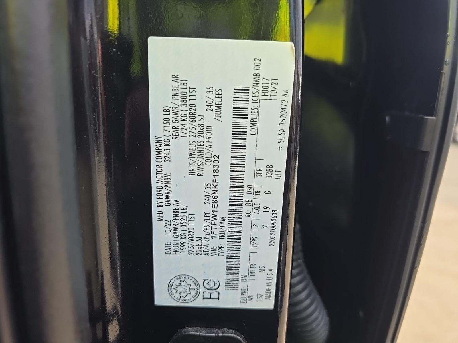 2022 Ford F-150 XLT AWD