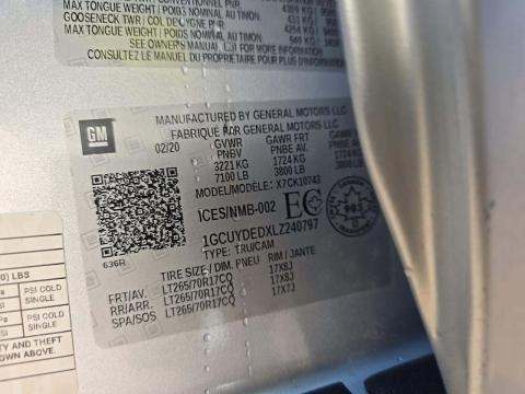 2020 Chevrolet Silverado 1500 LT AWD