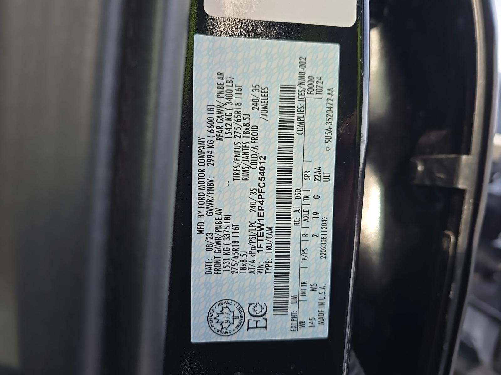 2023 Ford F-150 XLT AWD