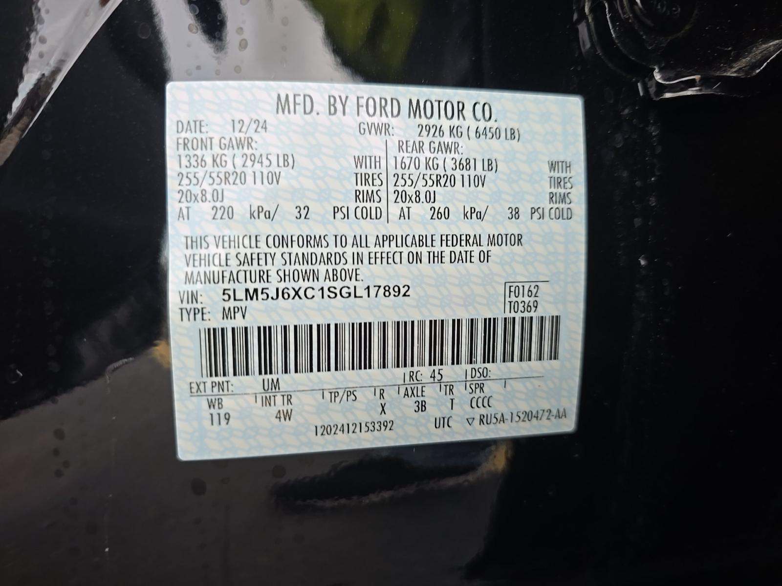 2025 Lincoln Aviator Premiere AWD