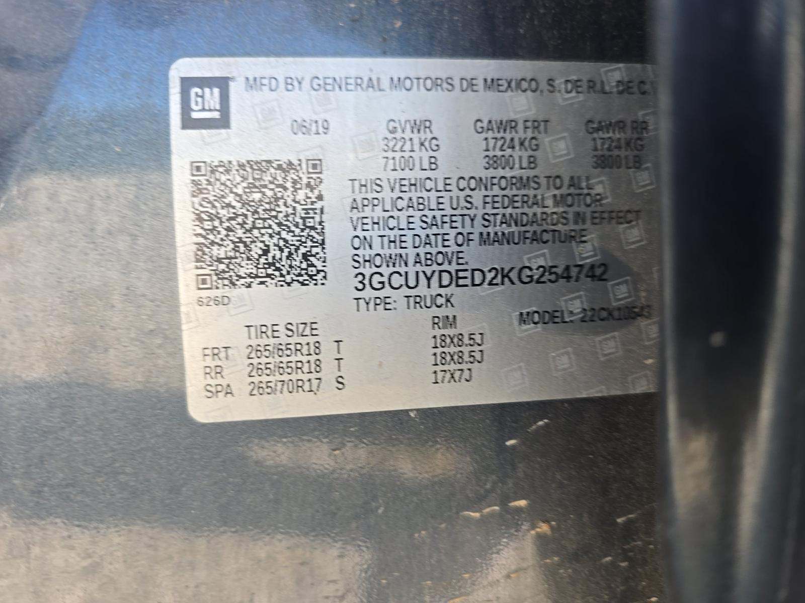 2019 Chevrolet Silverado 1500 LT AWD