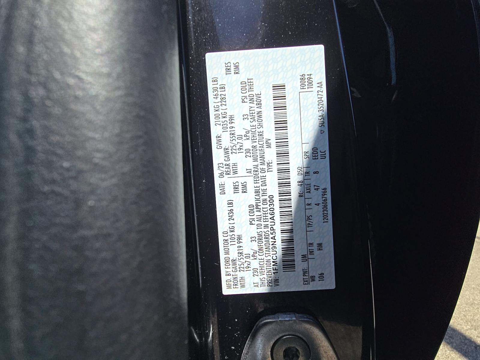 2023 Ford Escape ST-Line Select AWD