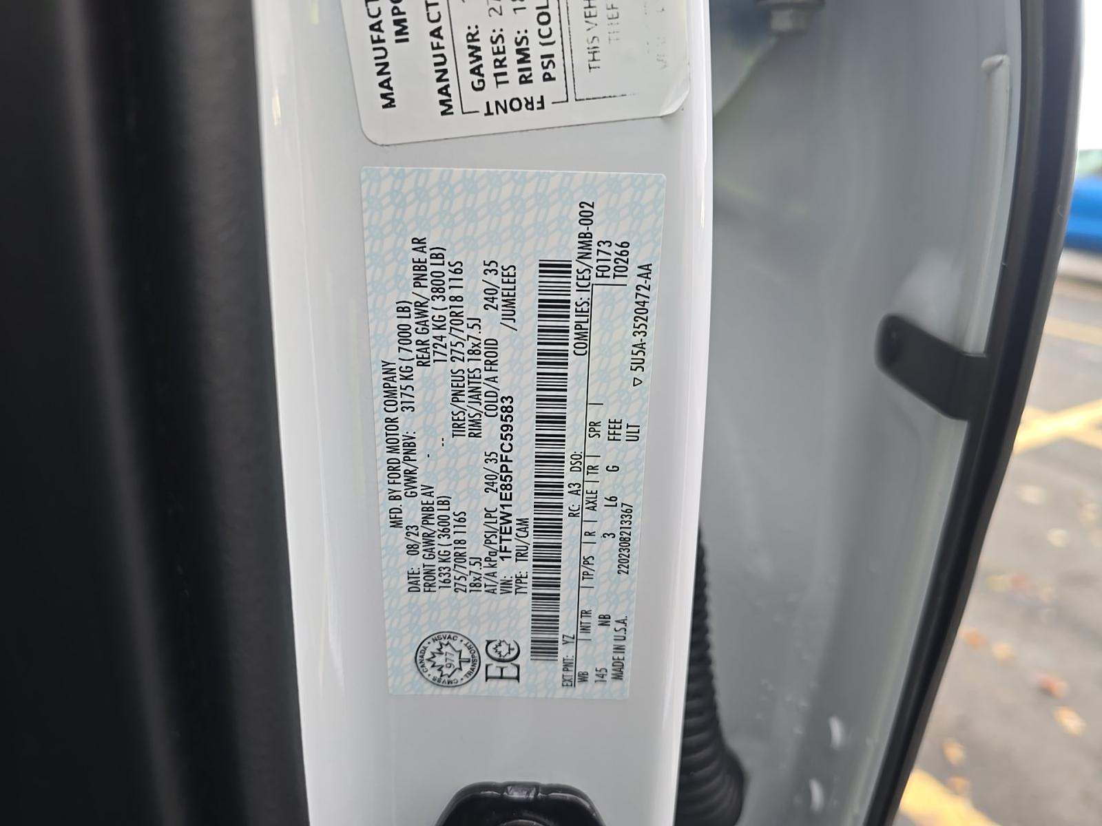 2023 Ford F-150 Tremor AWD