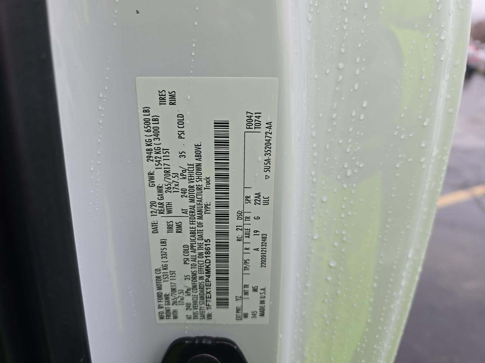 2021 Ford F-150 XLT AWD