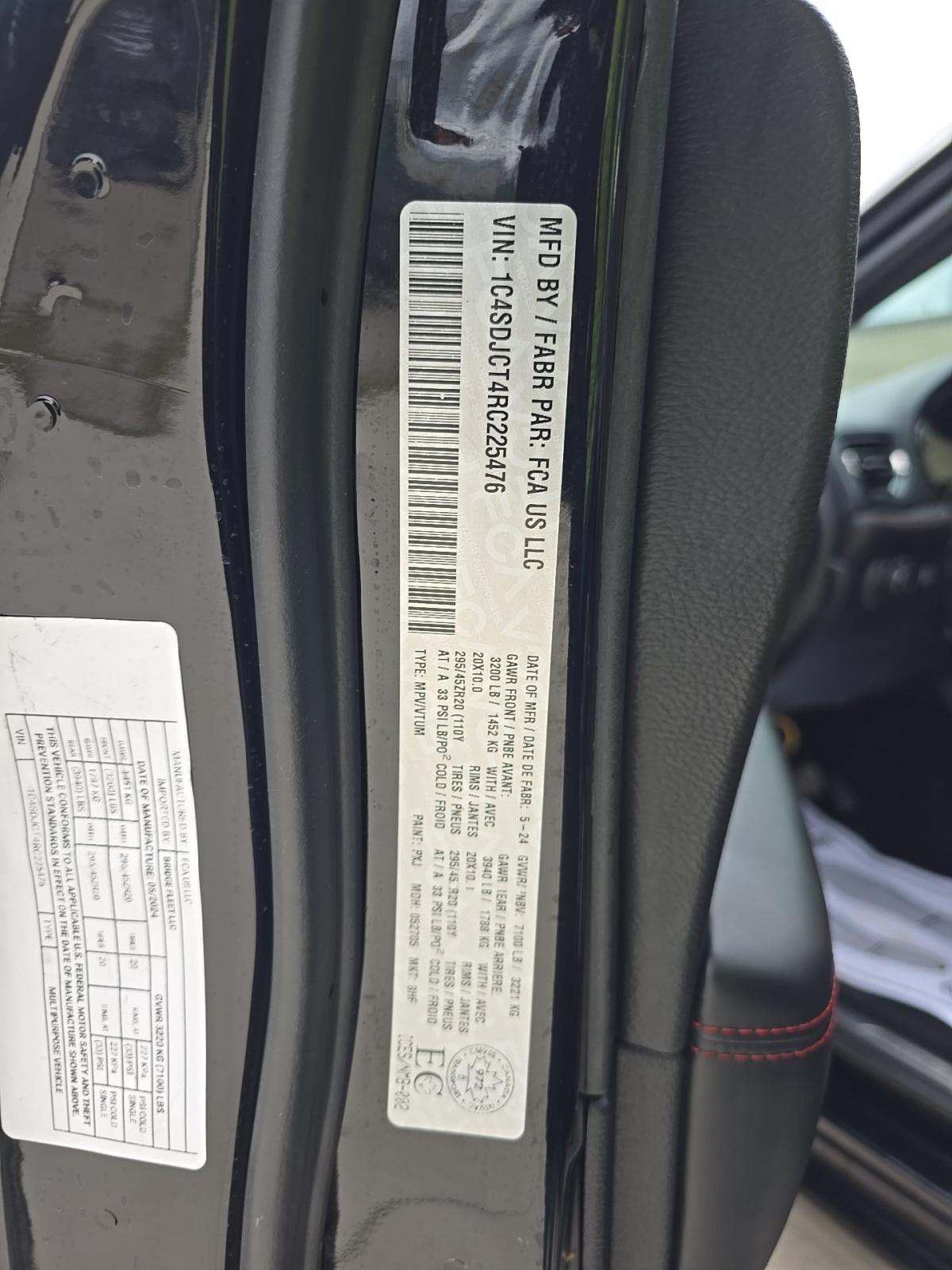 2024 Dodge Durango R/T AWD