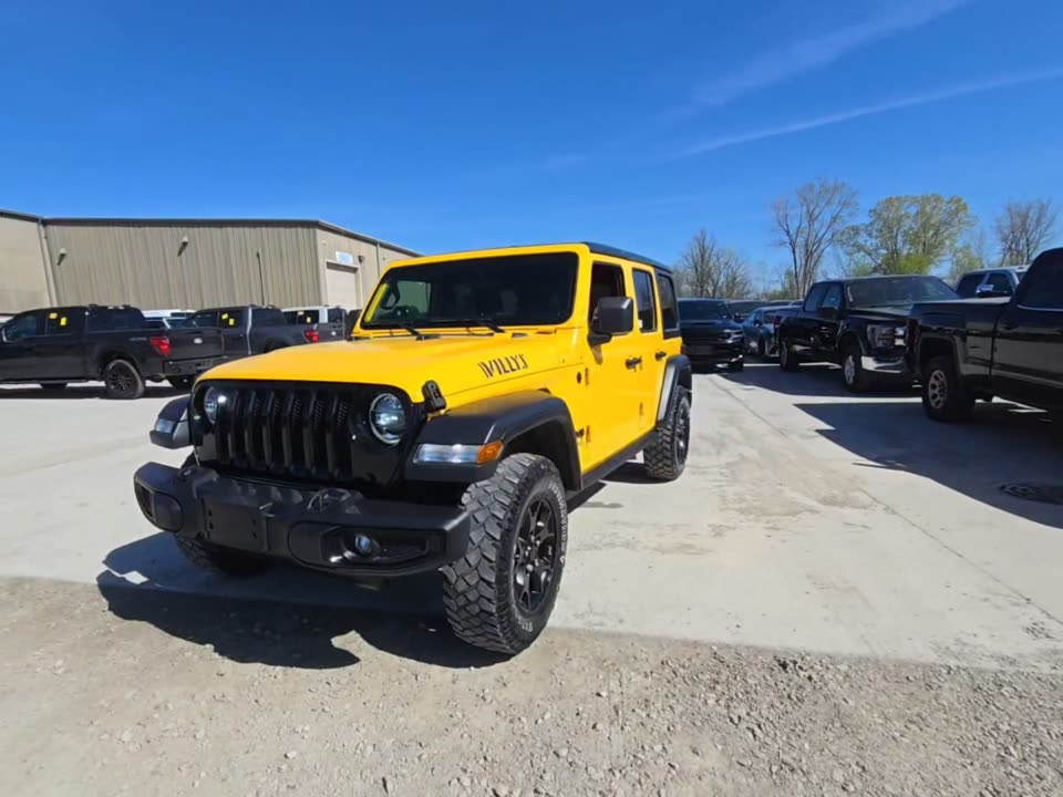 2021 Jeep Wrangler Unlimited Willys Edition AWD