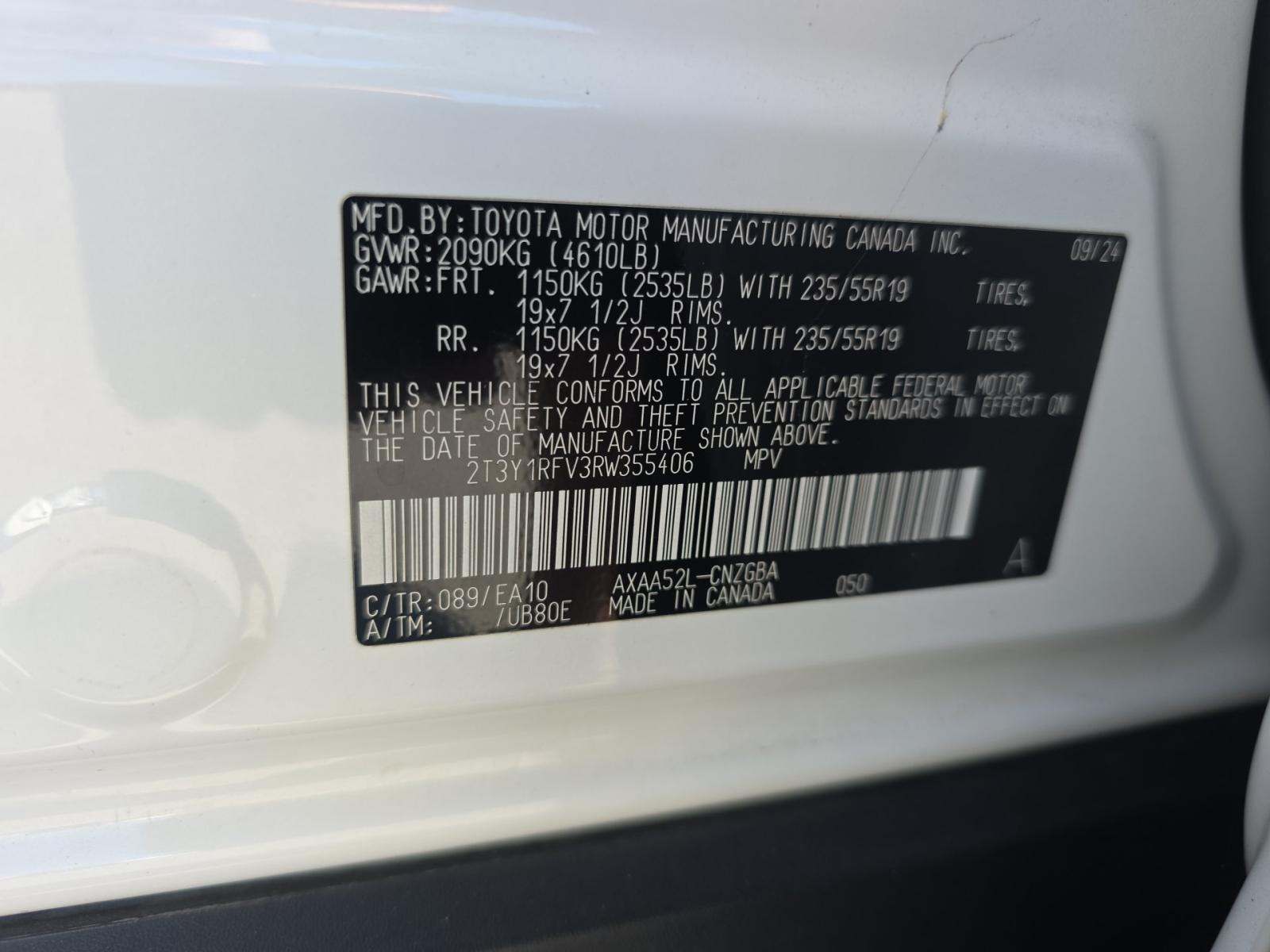 2024 Toyota RAV4 Limited FWD