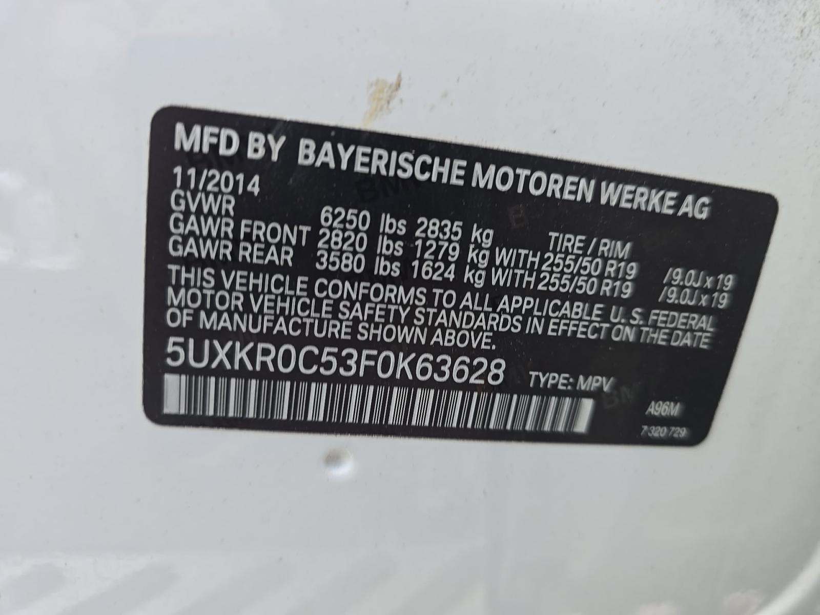 2015 BMW X5 xDrive35i AWD
