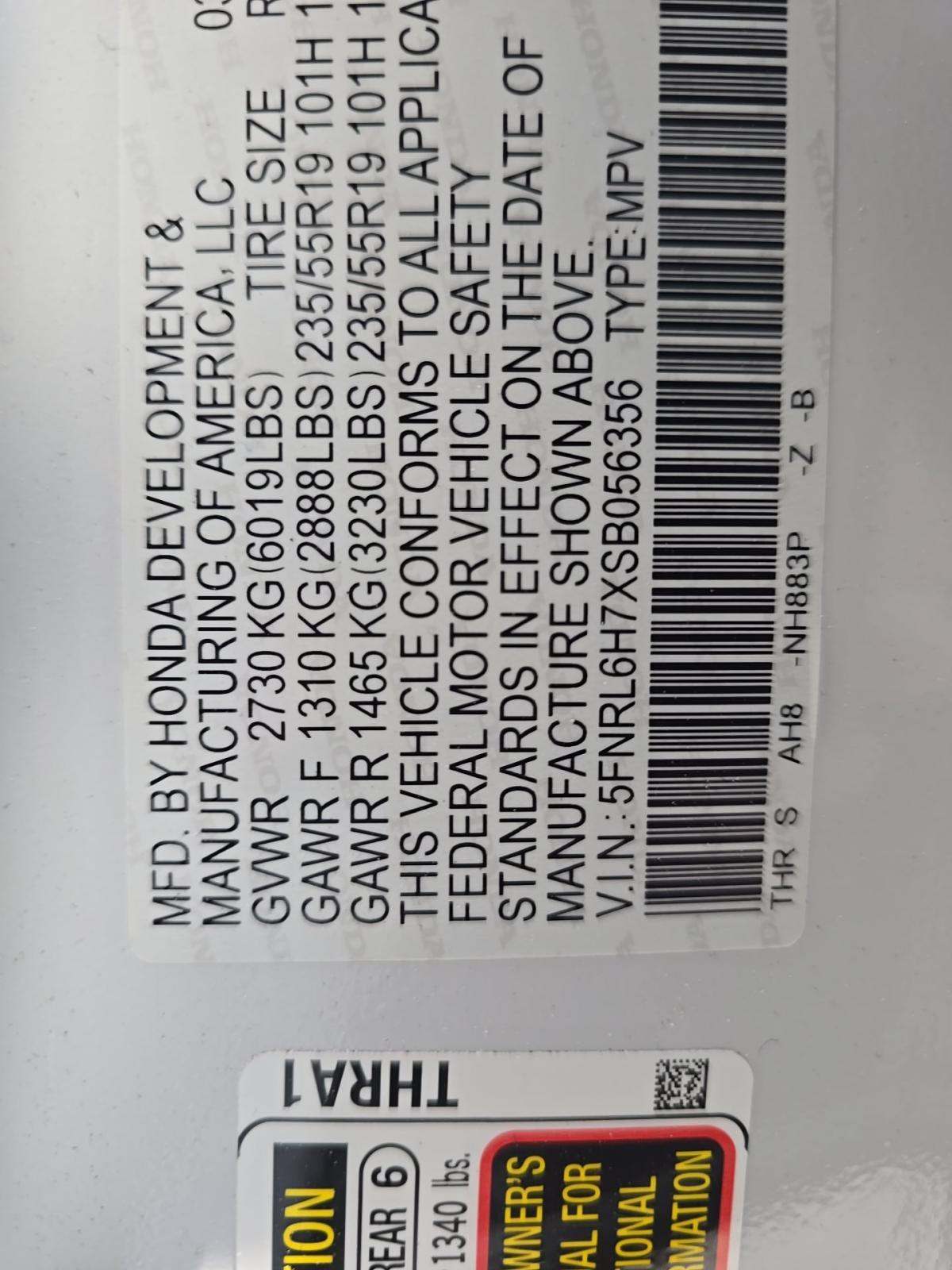 2025 Honda Odyssey Sport-L FWD