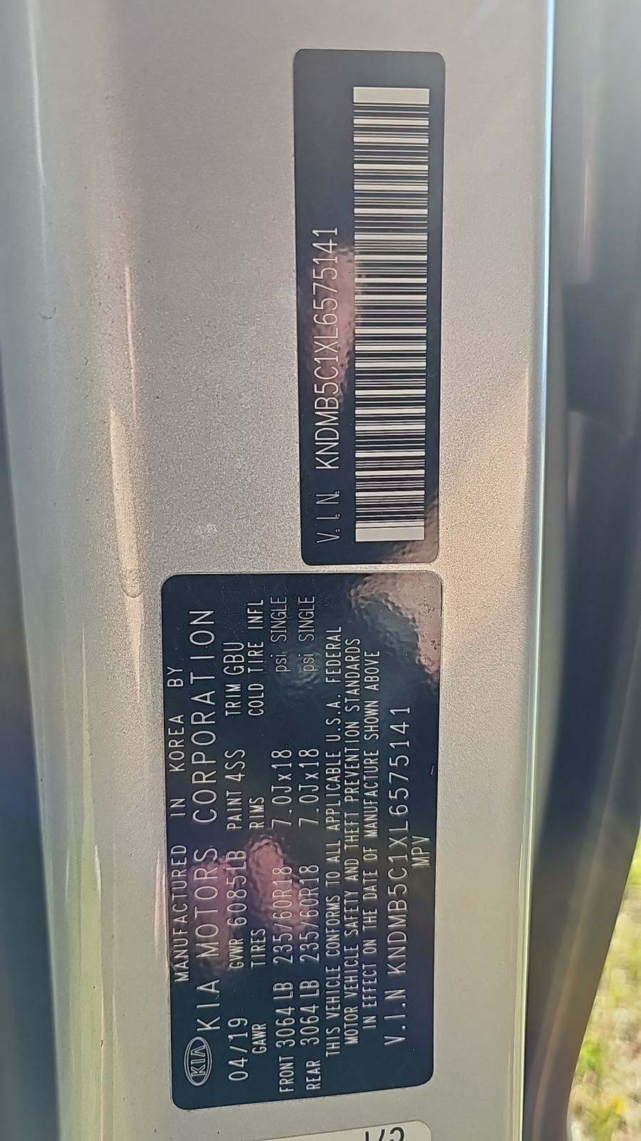 2020 Kia Sedona EX FWD