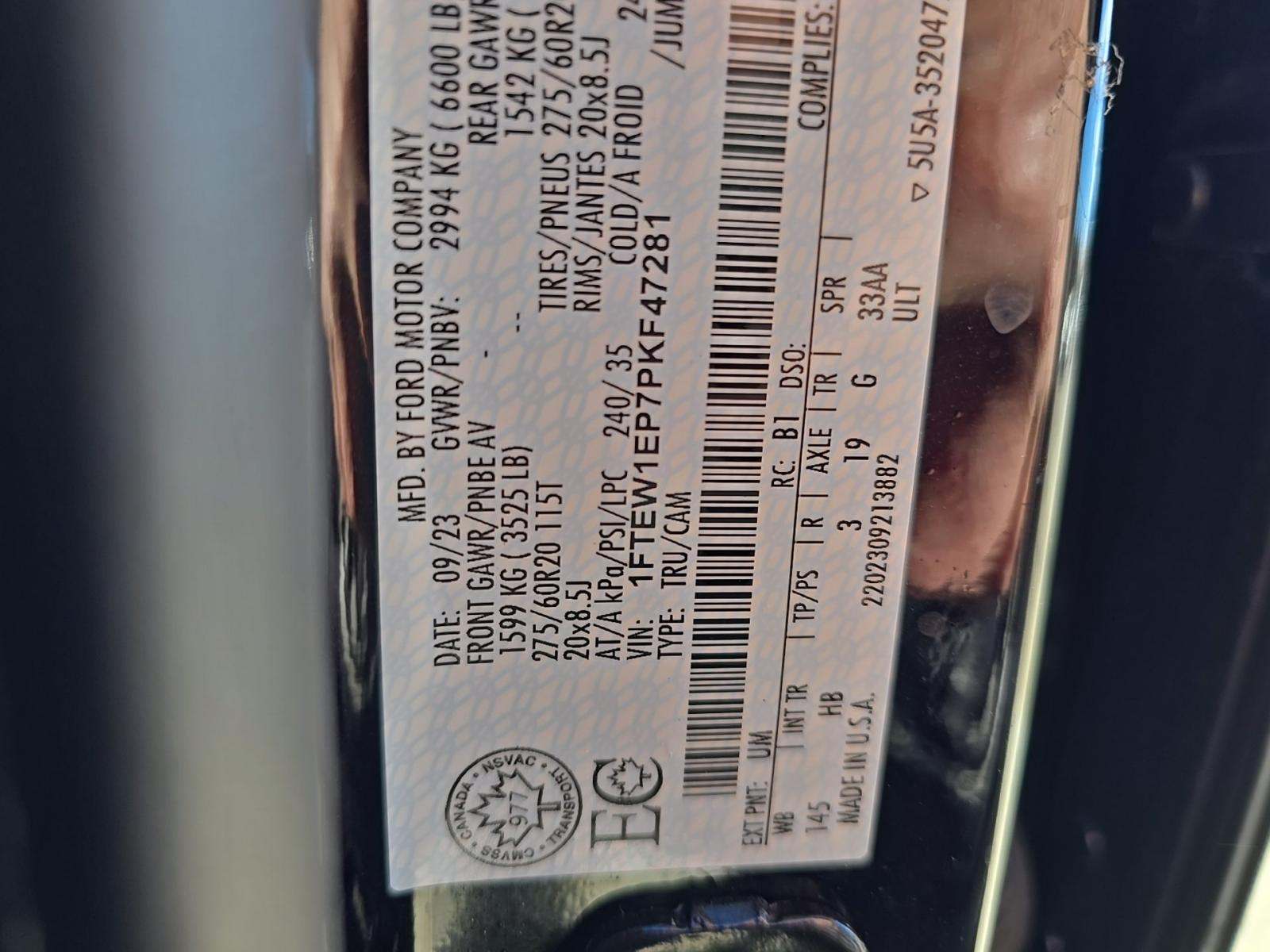 2023 Ford F-150 Lariat AWD