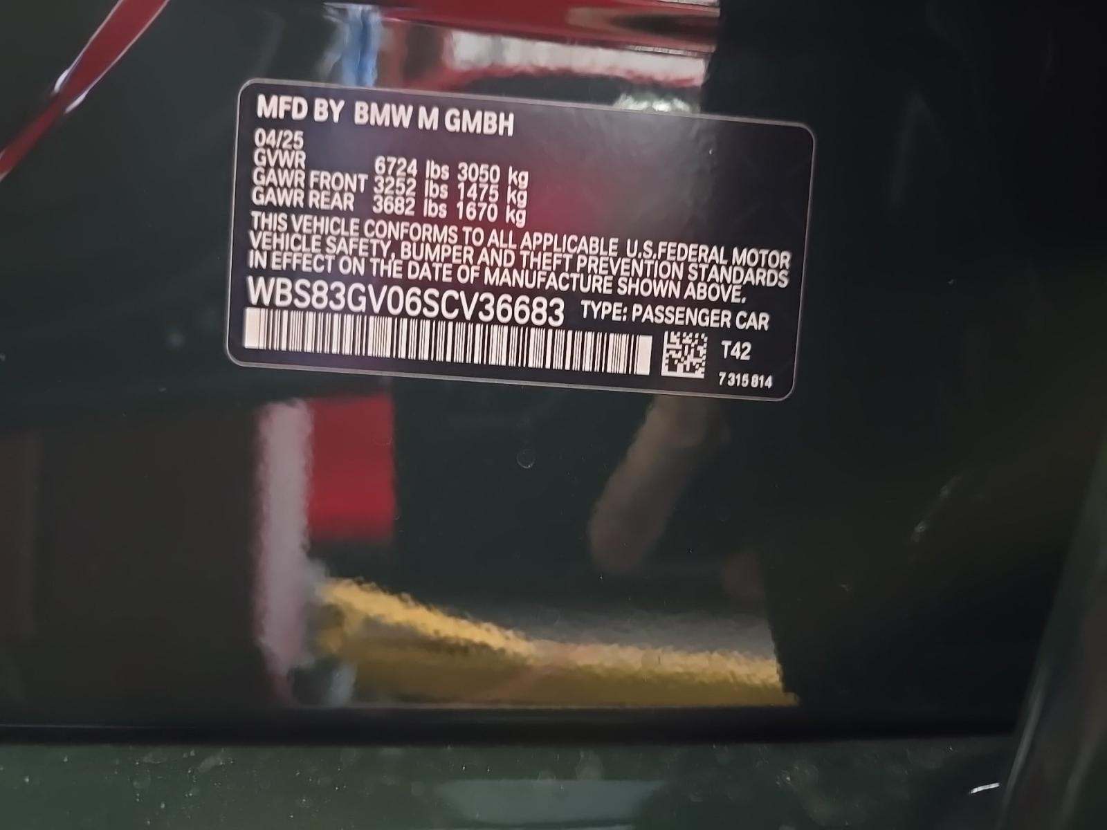 2025 BMW M5 Base AWD