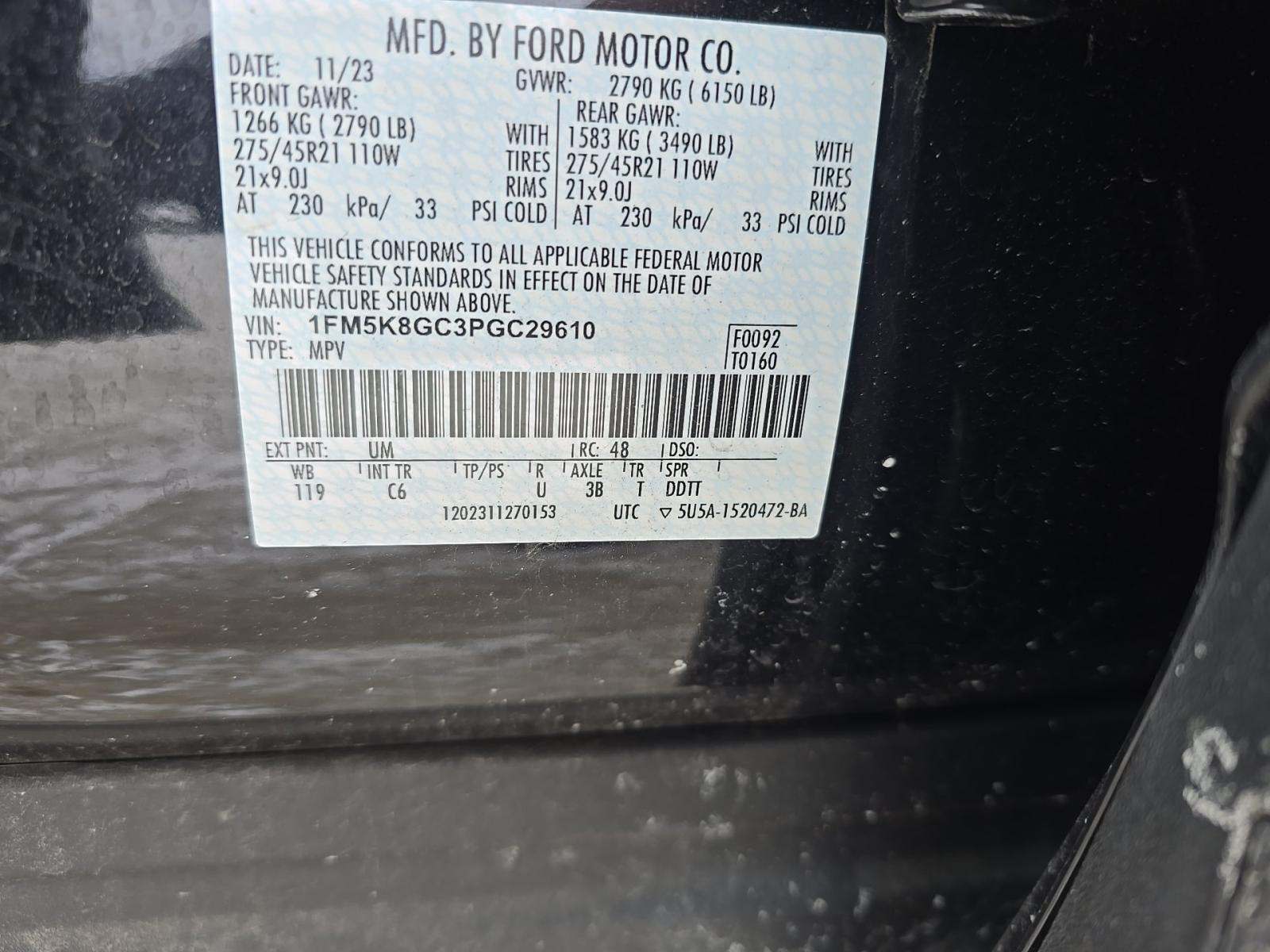 2023 Ford Explorer ST AWD