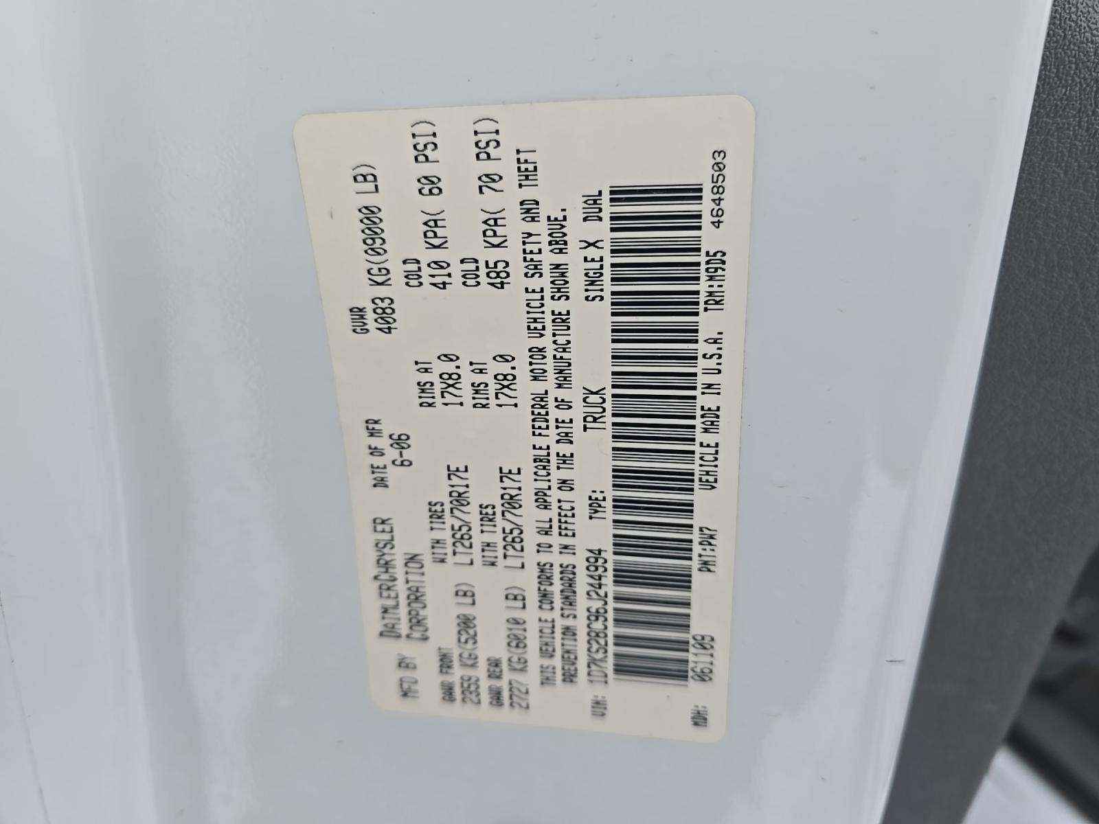 DODGE RAM PICKUP - 5