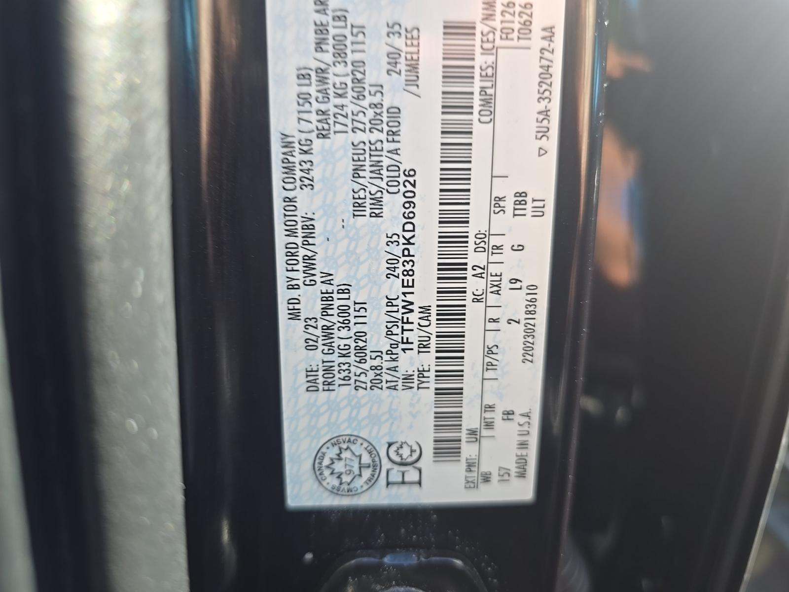 2023 Ford F-150 XLT AWD