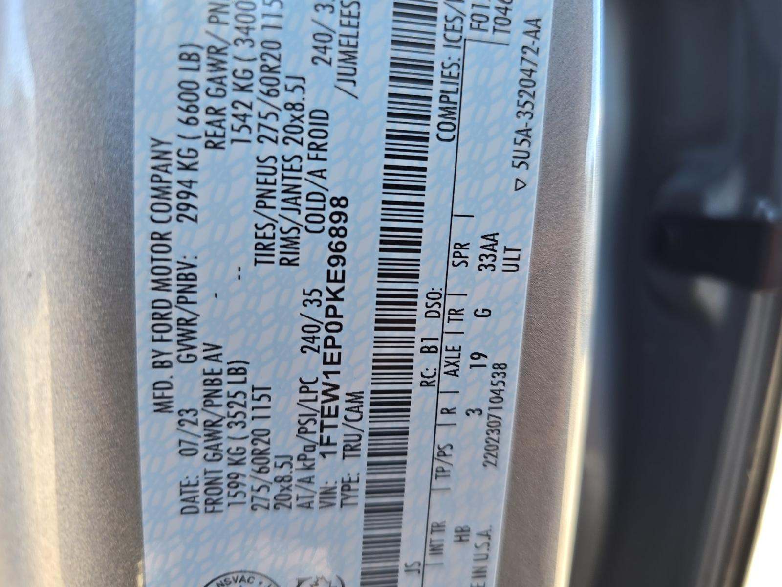 2023 Ford F-150 Lariat AWD